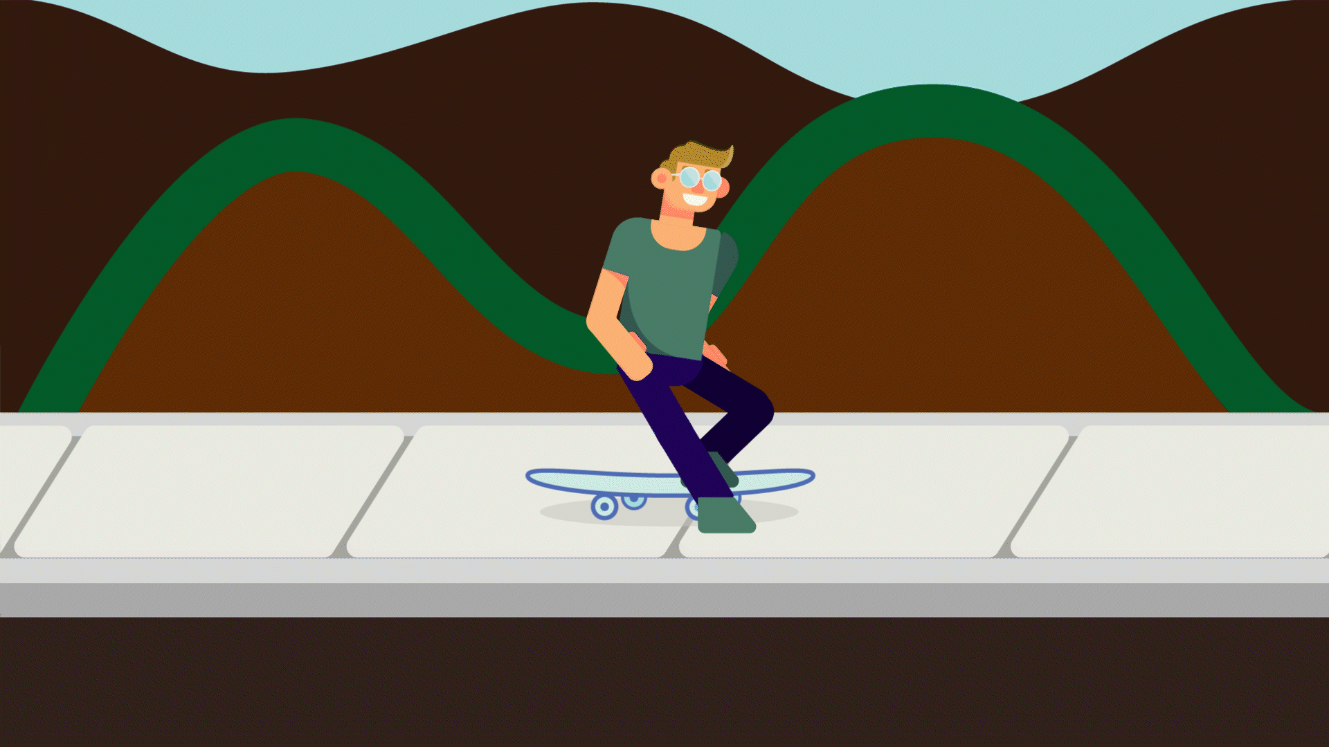 Skateboard Animation