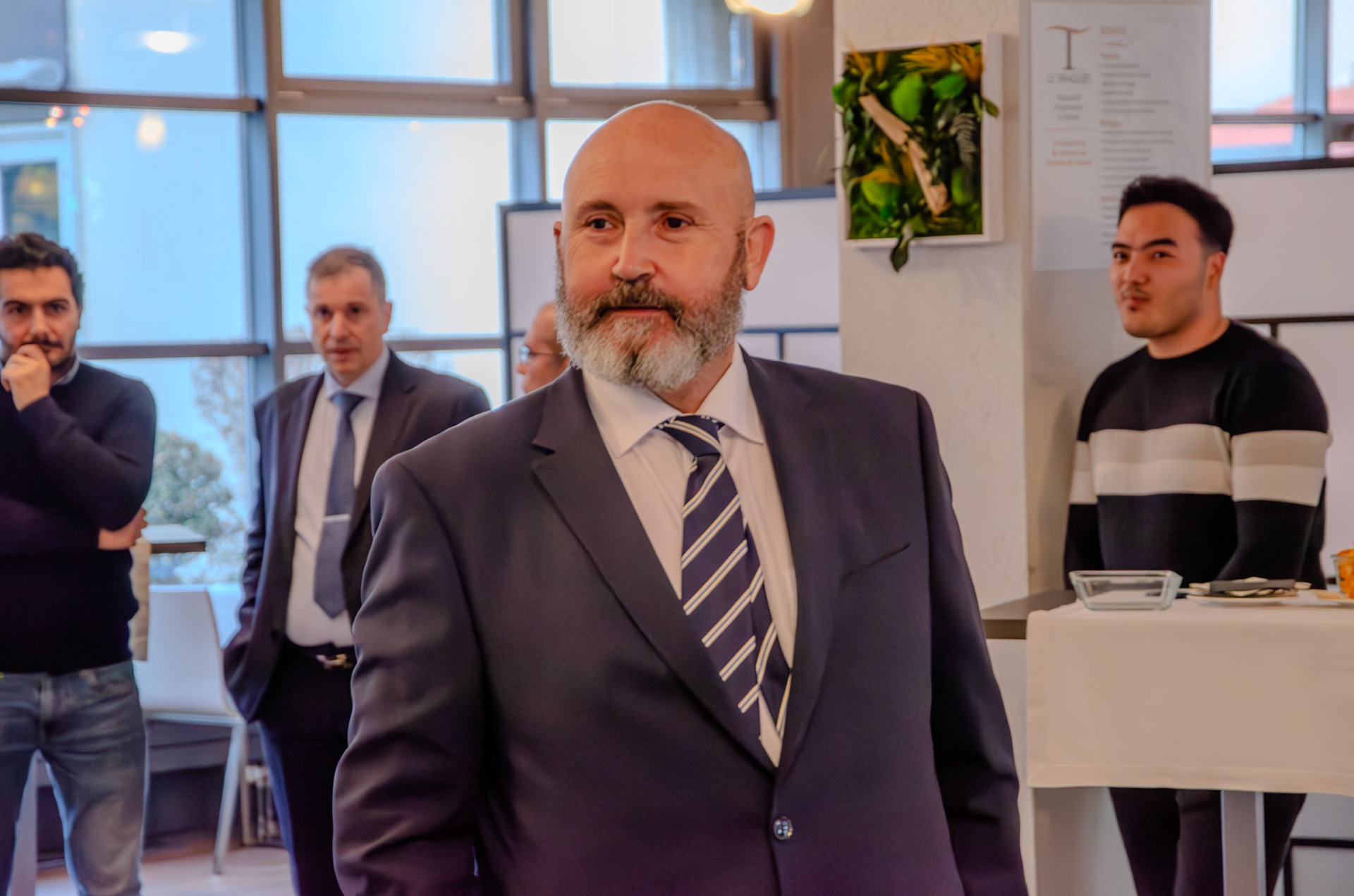 Laurent Terlinchamp, Président de la Société des Cafetiers, Restaurateurs et Hôteliers de Genève