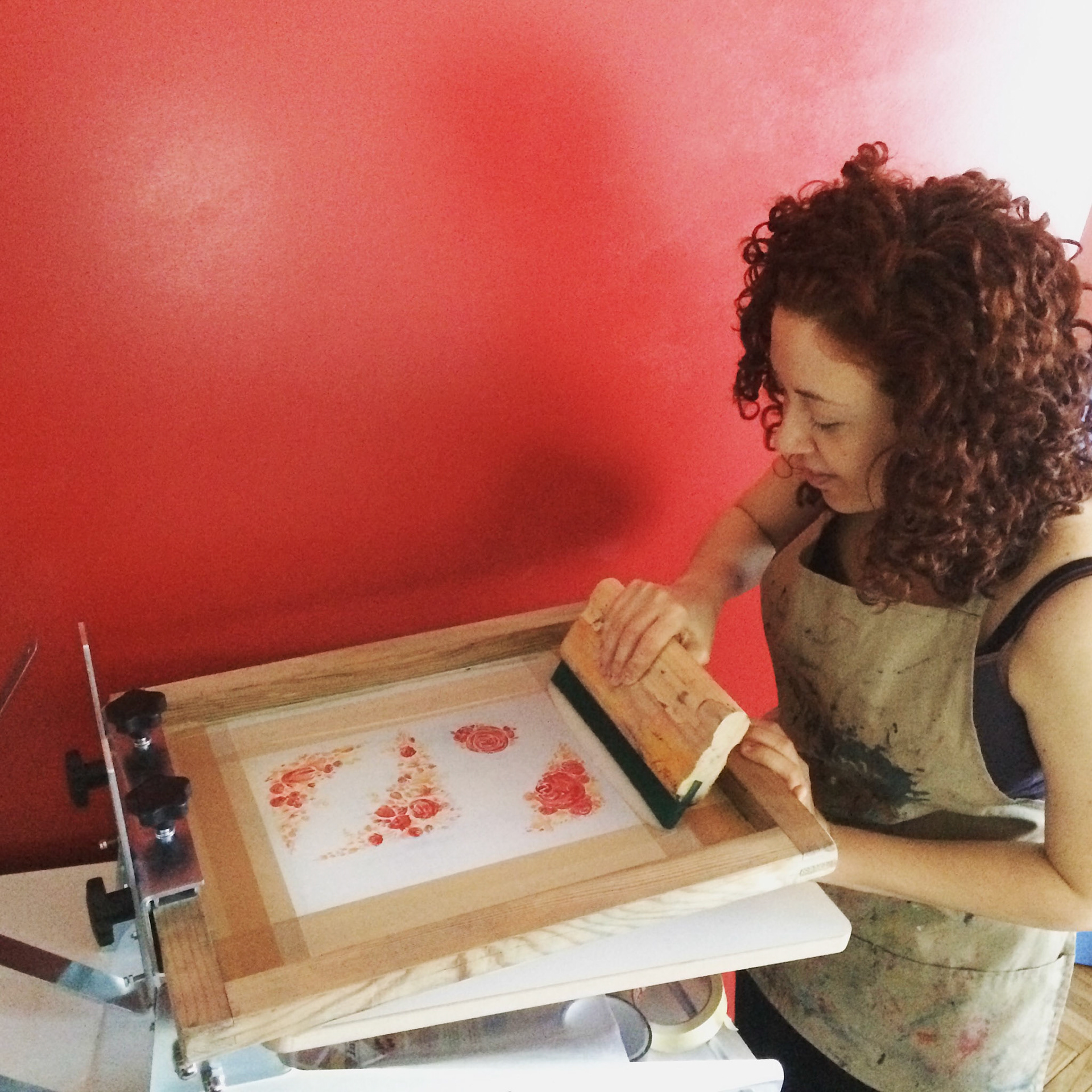 Nora Bruno Screen printing