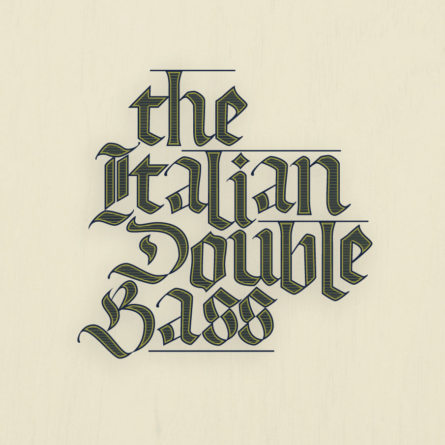 Book title lettering Illustration