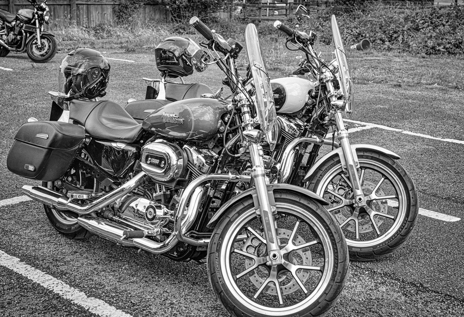 The Harley Davidson Twins