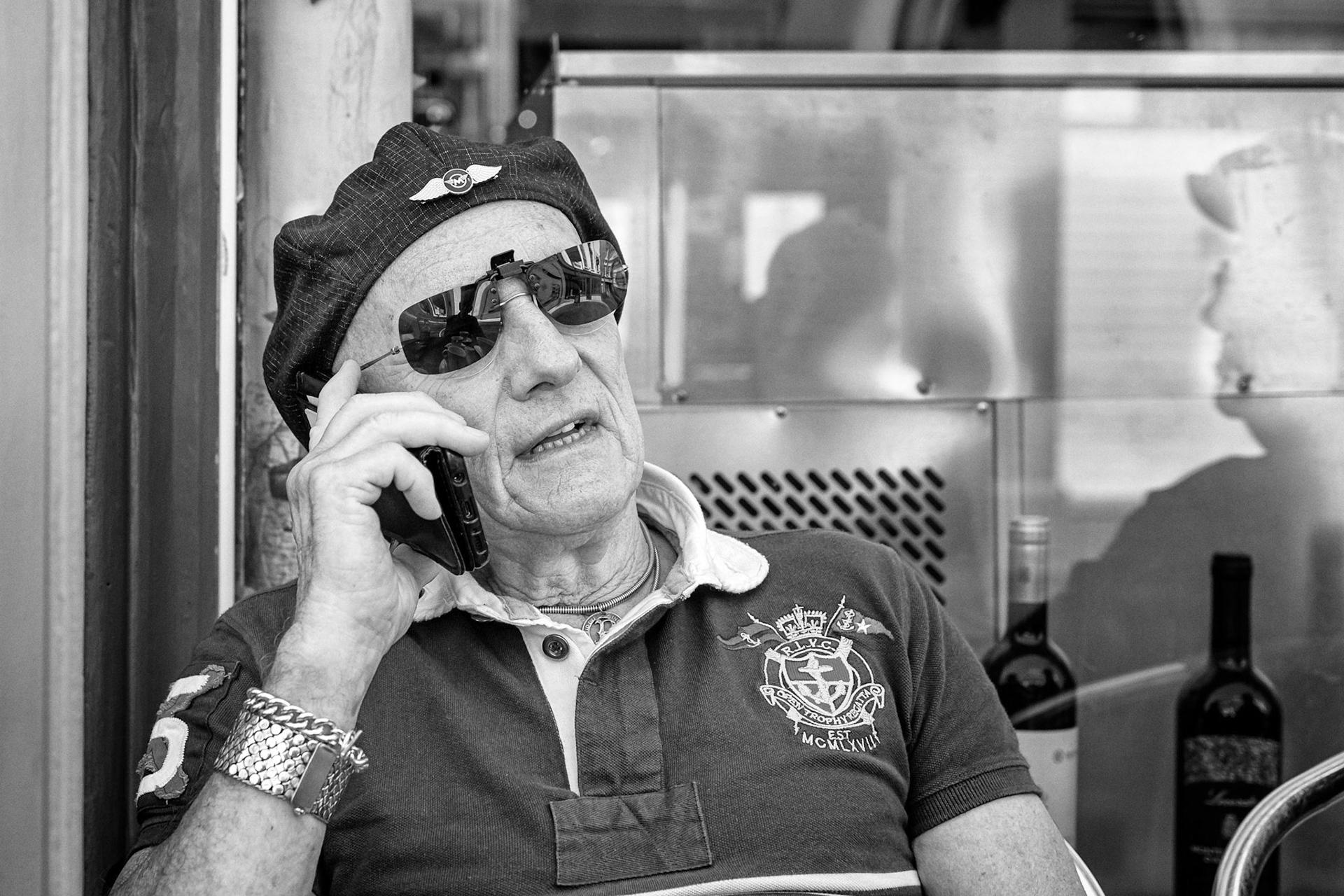 Peter can't stop talking