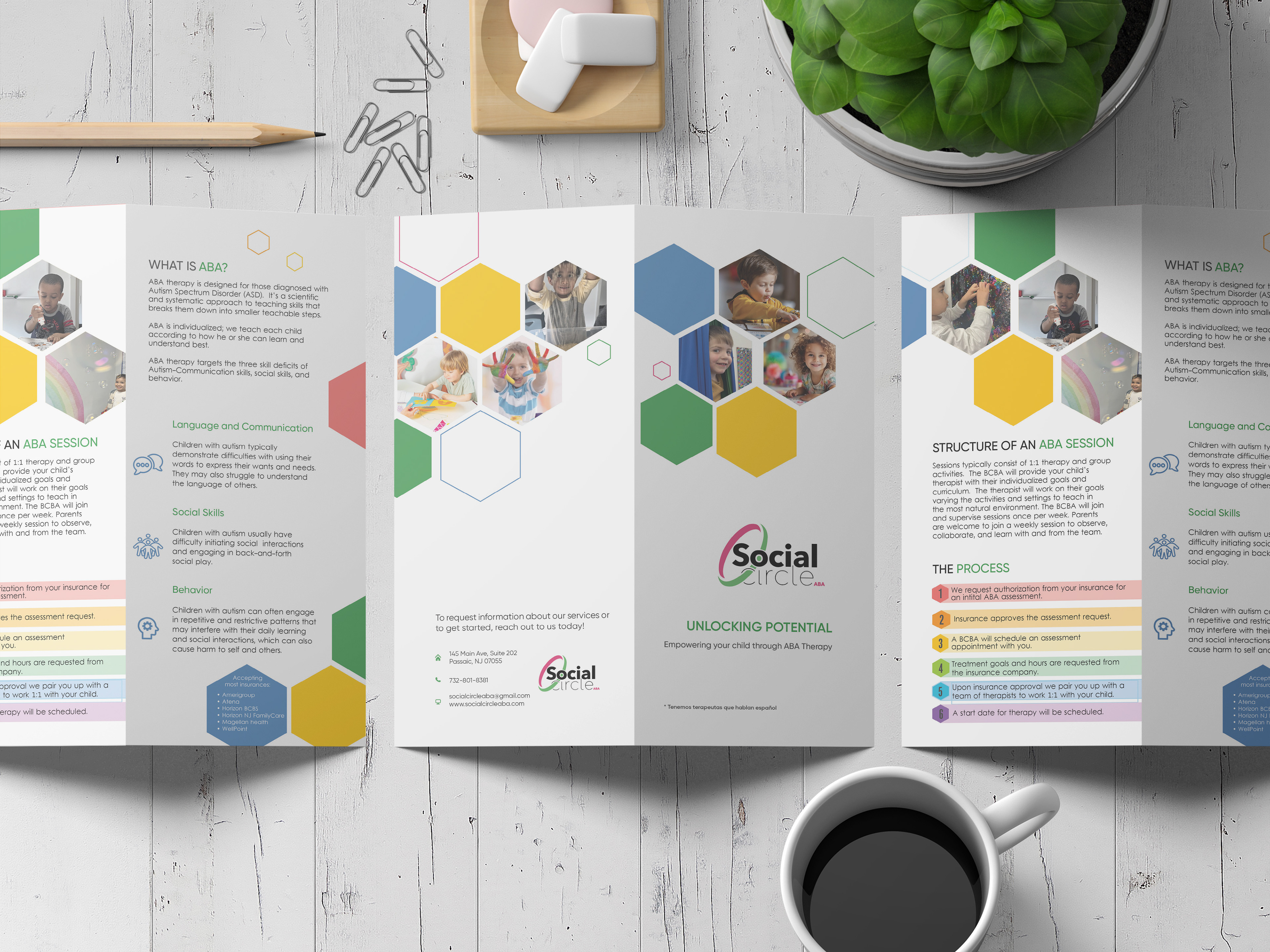 Facebook Ad & Business Brochure