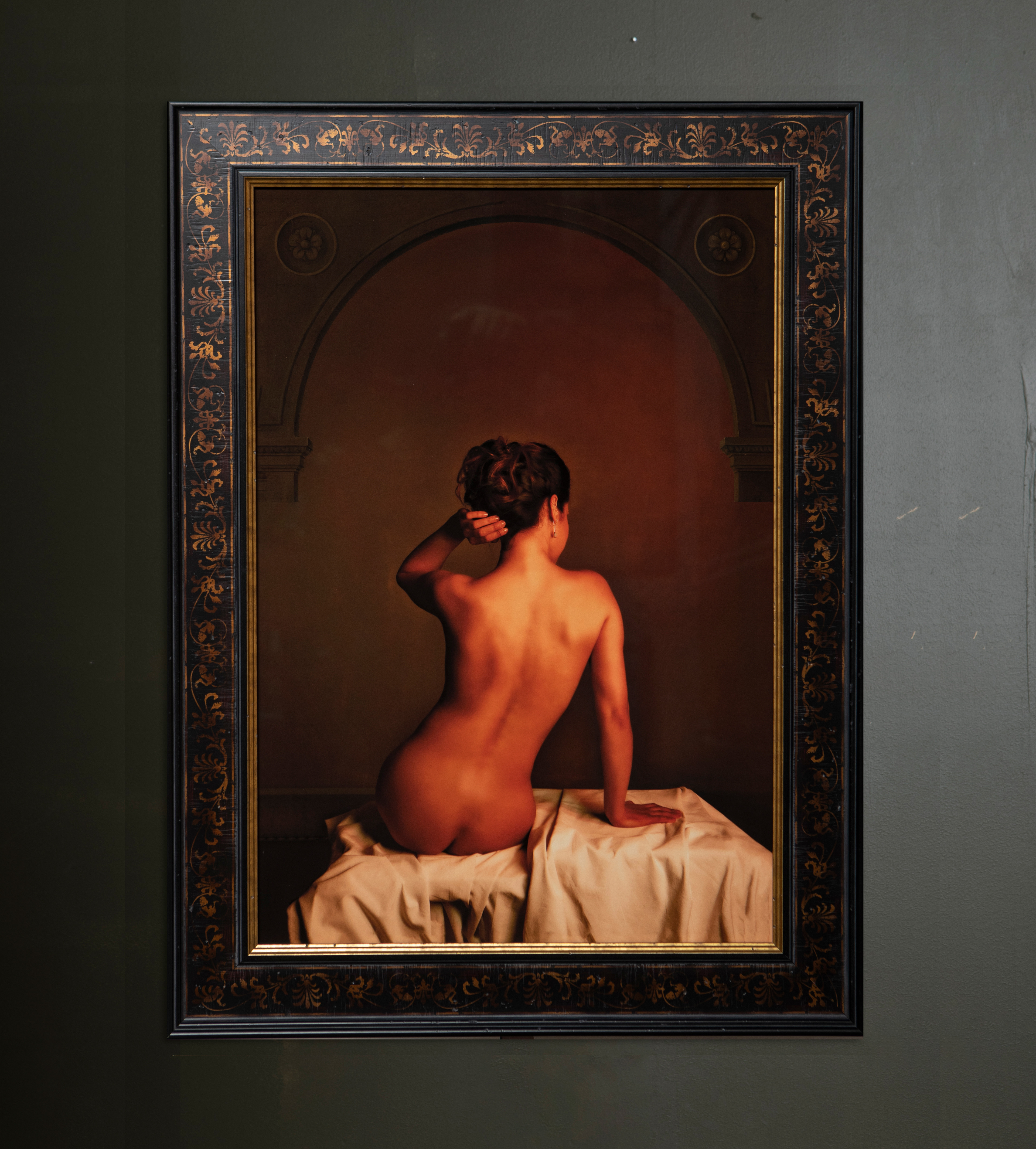 "By the Fireplace", 2019, Digital Print on Paper, 52x70 cm