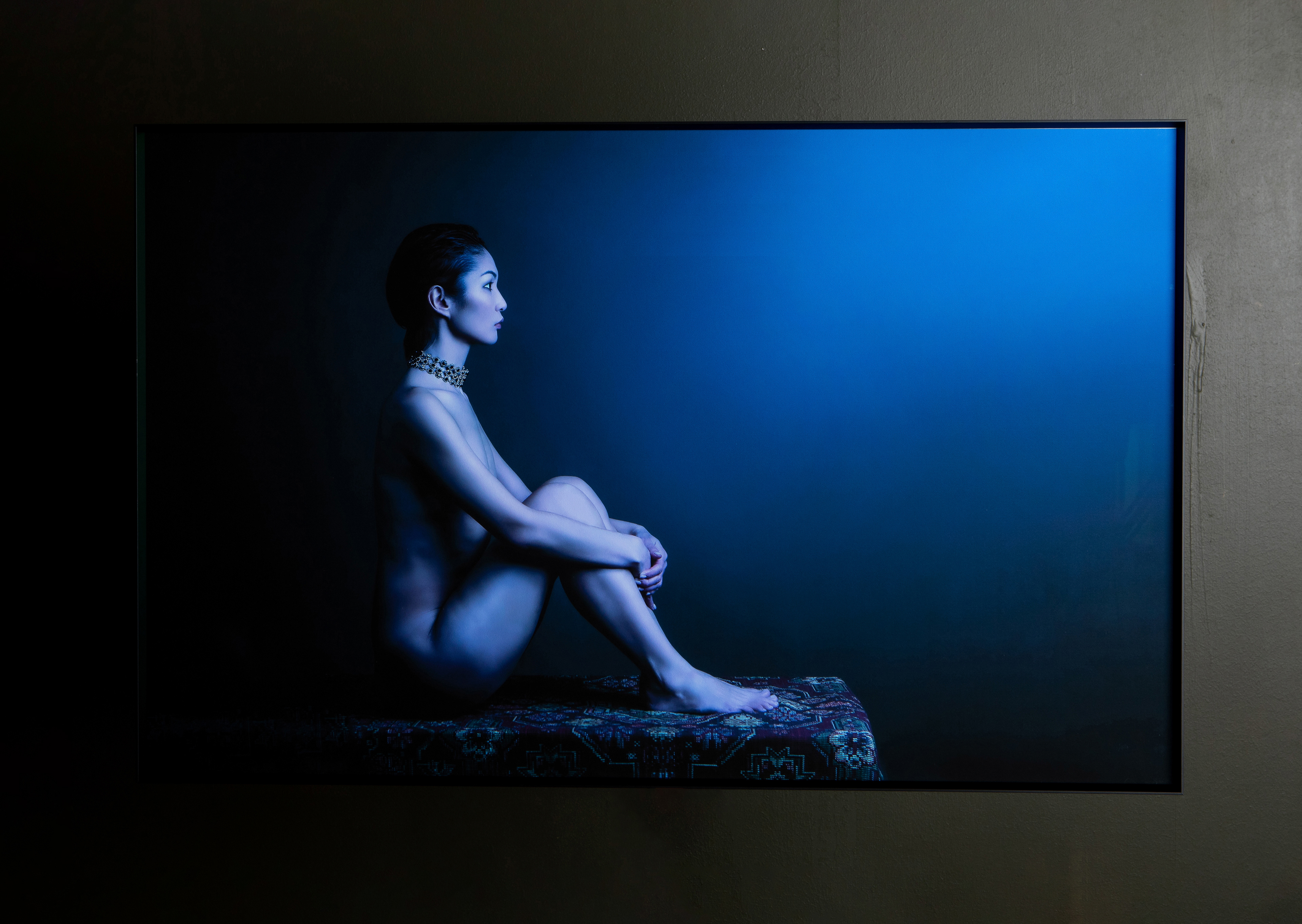 "Meditation: on the Shore of the Night", 2019, Digital Print on Paper, 75x48.7 cm
