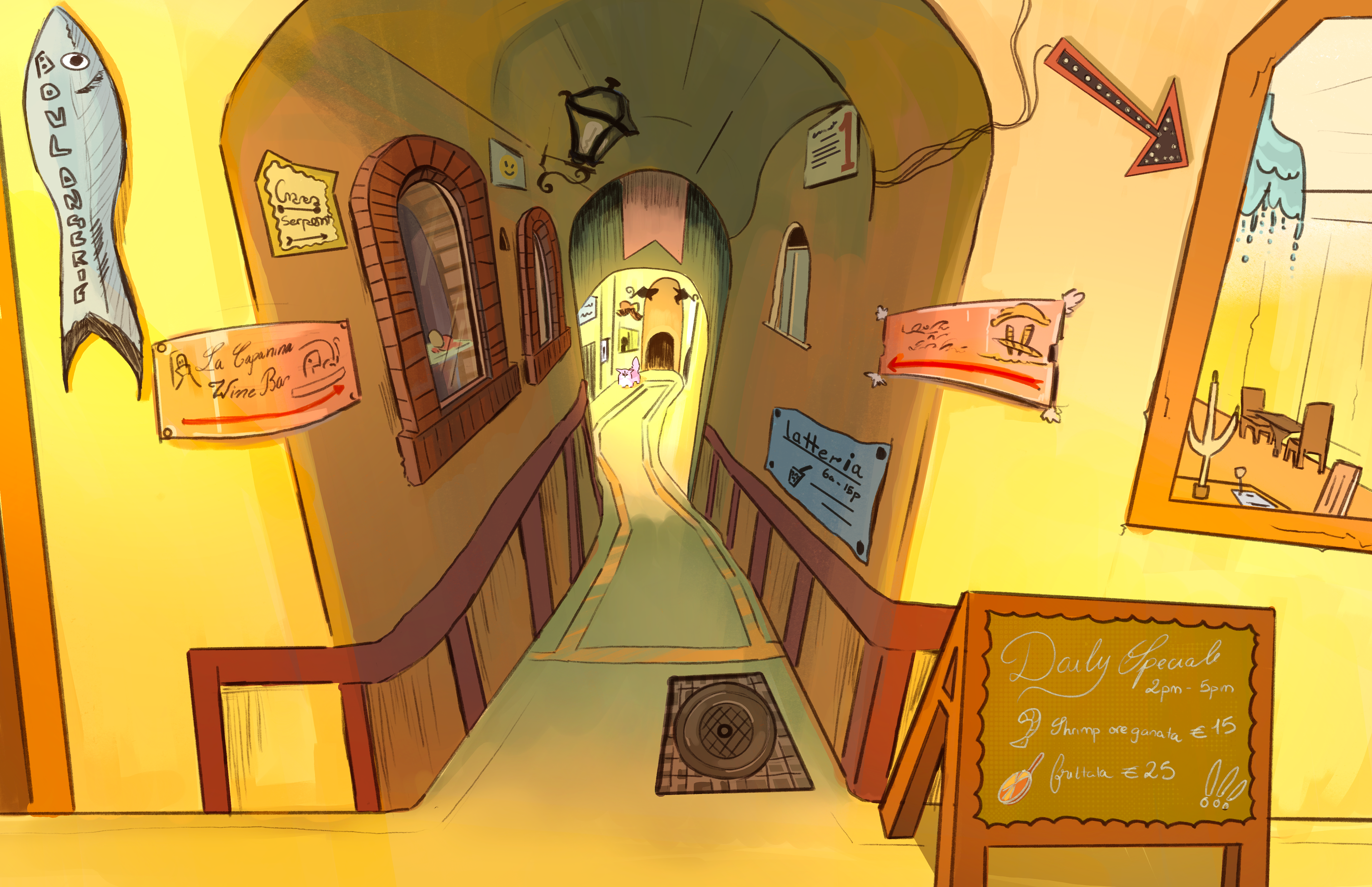 In the Streets of Italy - Street of Zine