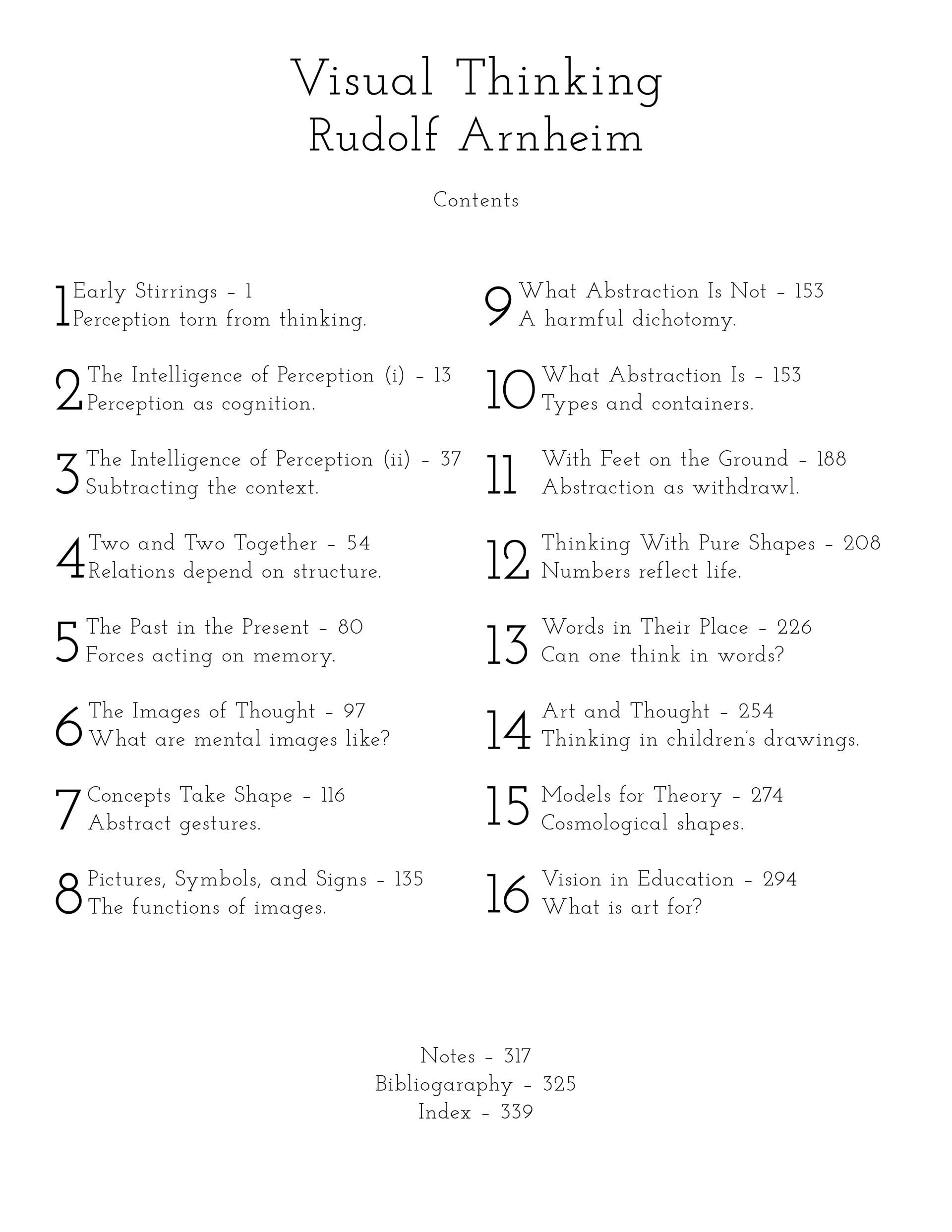one typeface, one weight