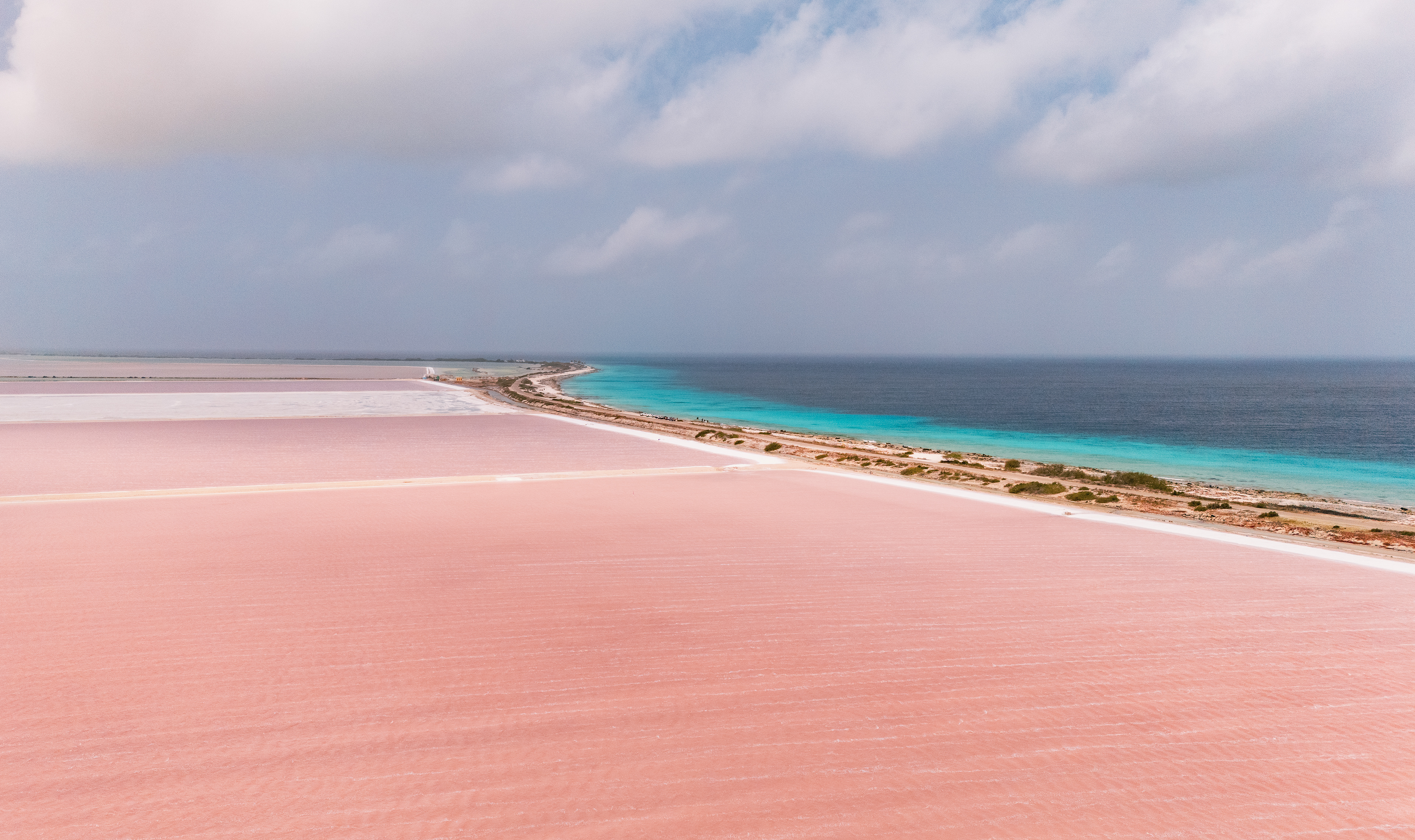 Salt Pans, Bonaire, Caribben Netherlands