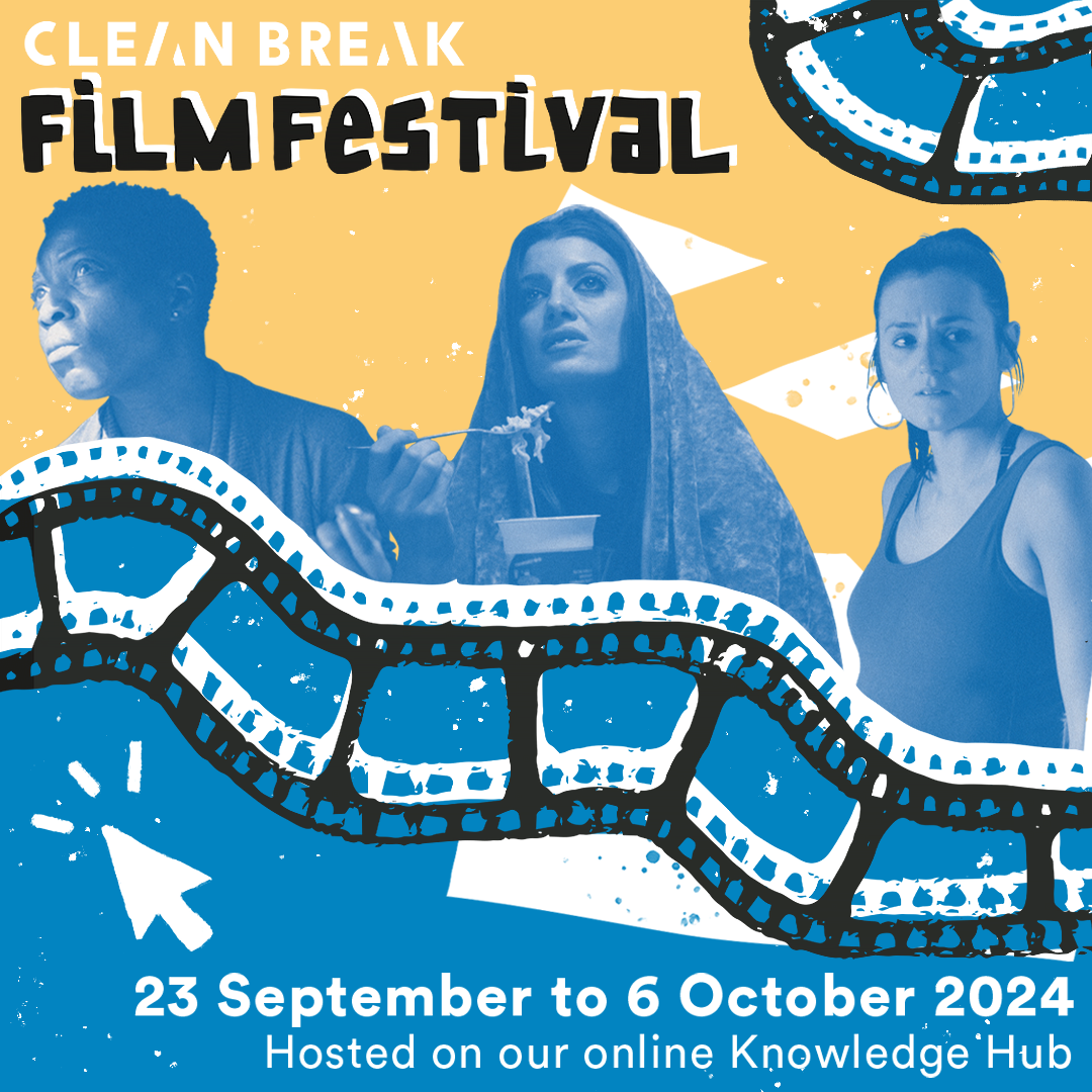 Web asset for Clean Break Film Festival 2024.