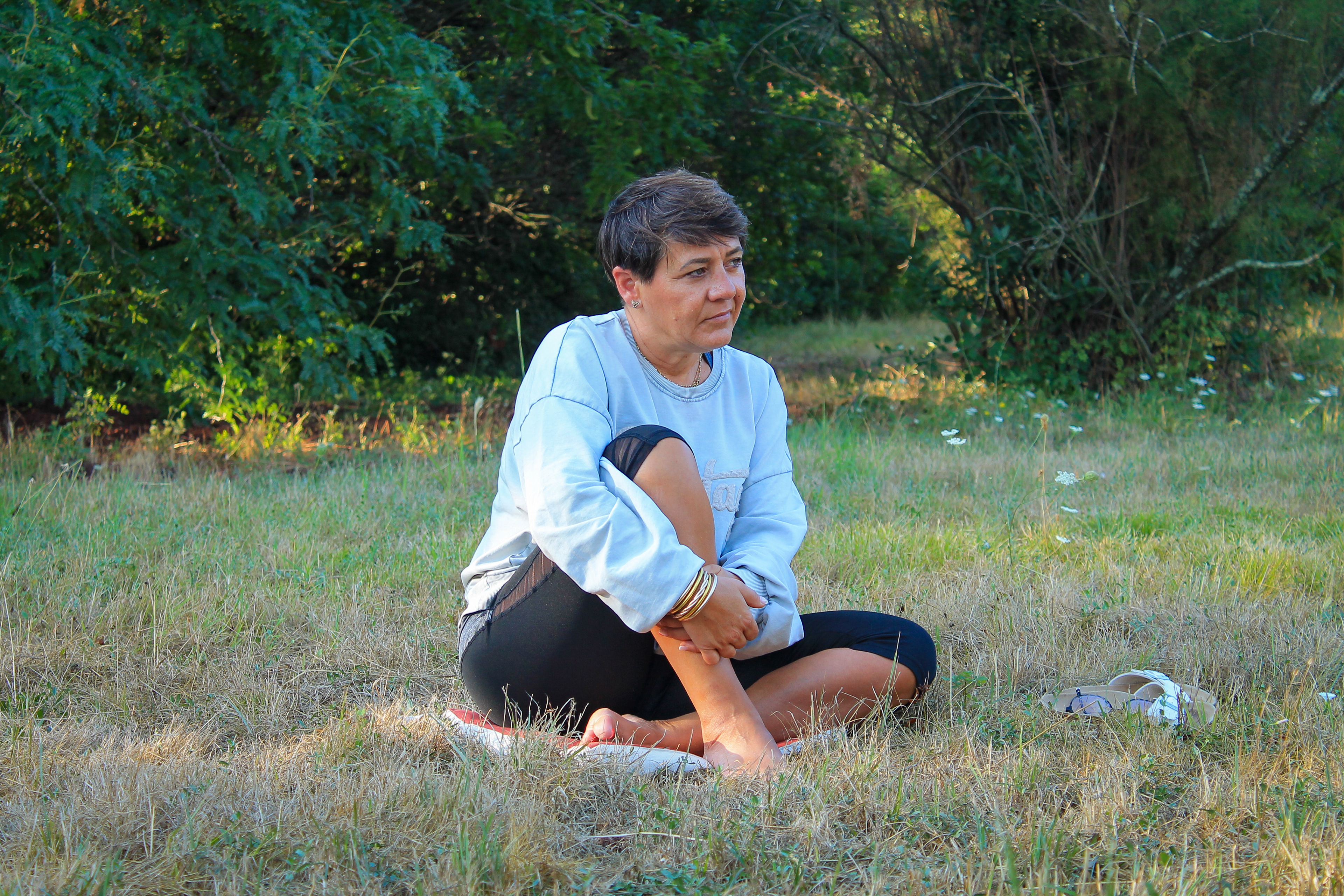 retraite spirituelle - Portrait de Christelle, participante