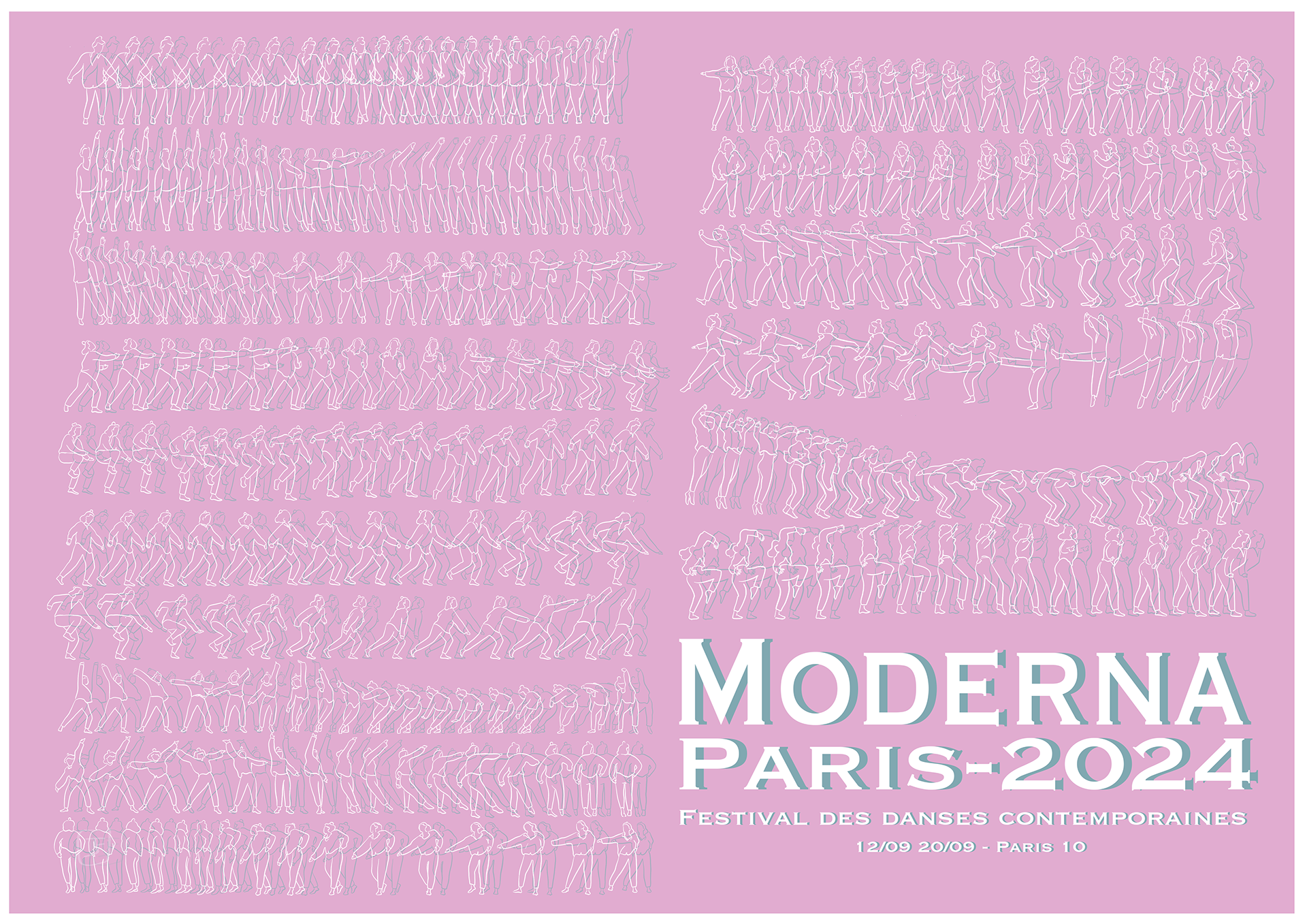 Moderna - Danse Contemporaine Poster 2