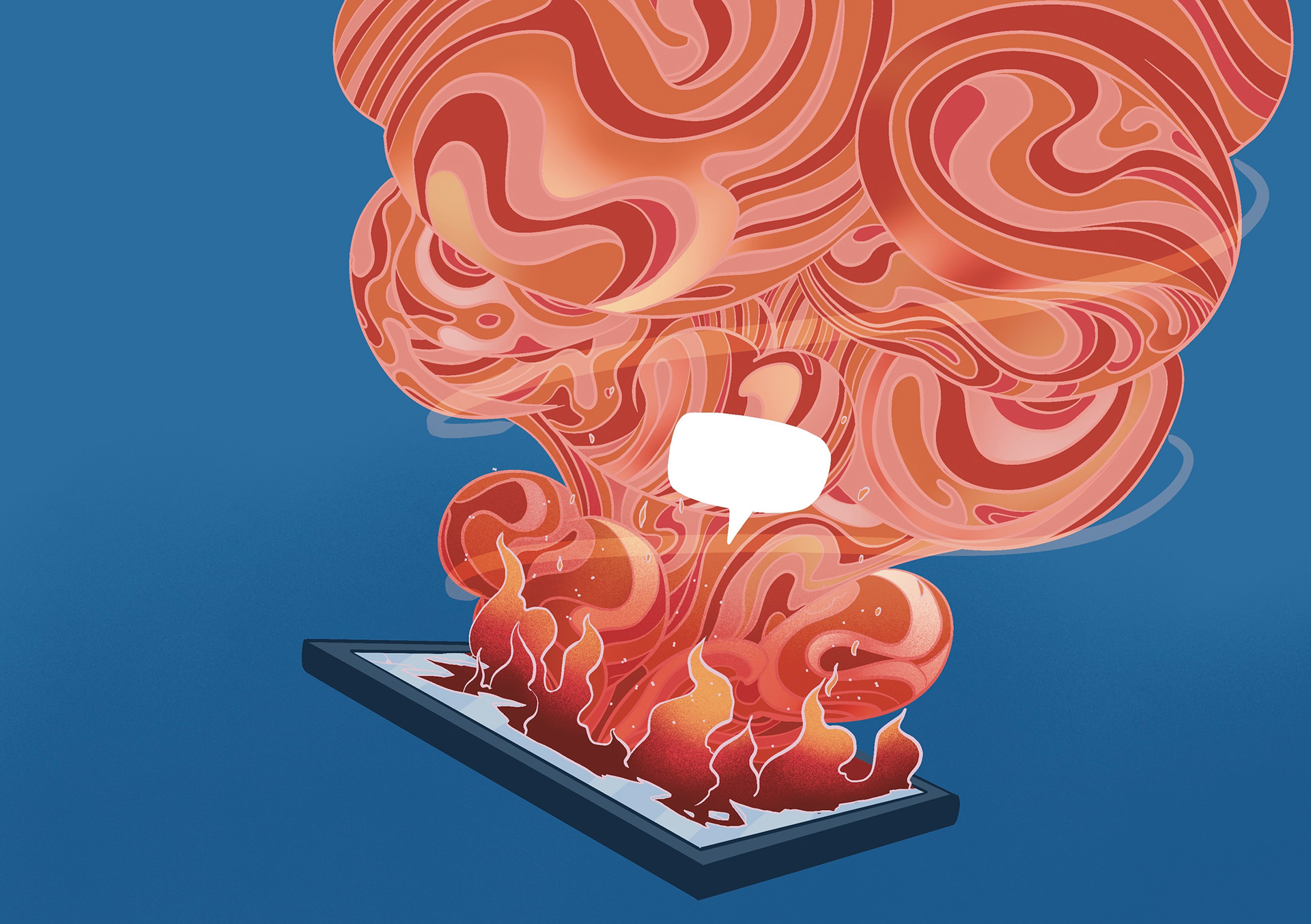 Les réseaux sociaux sèment le chaos ? (inspiration : article Chut Media)