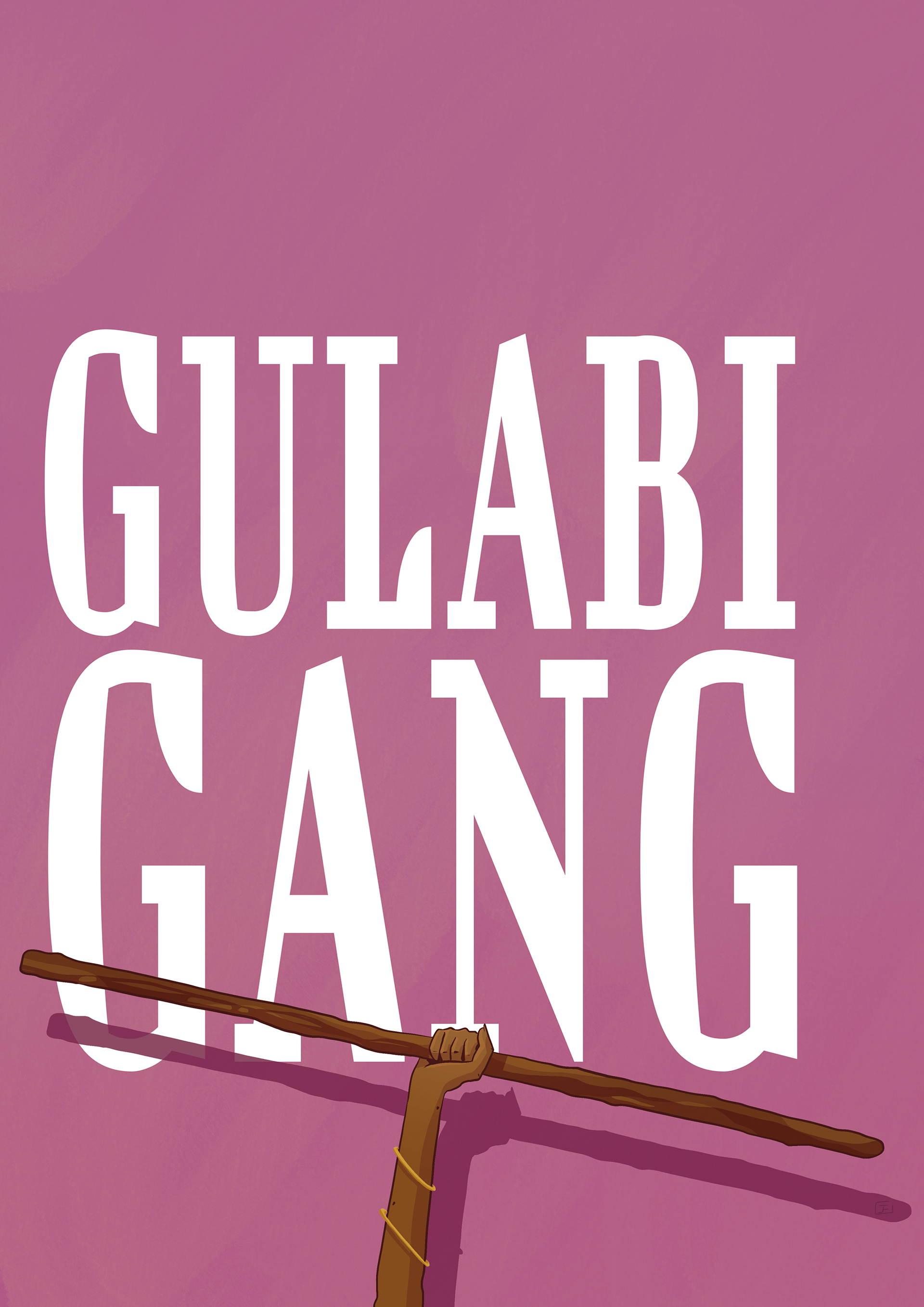 gulabi gang poster
