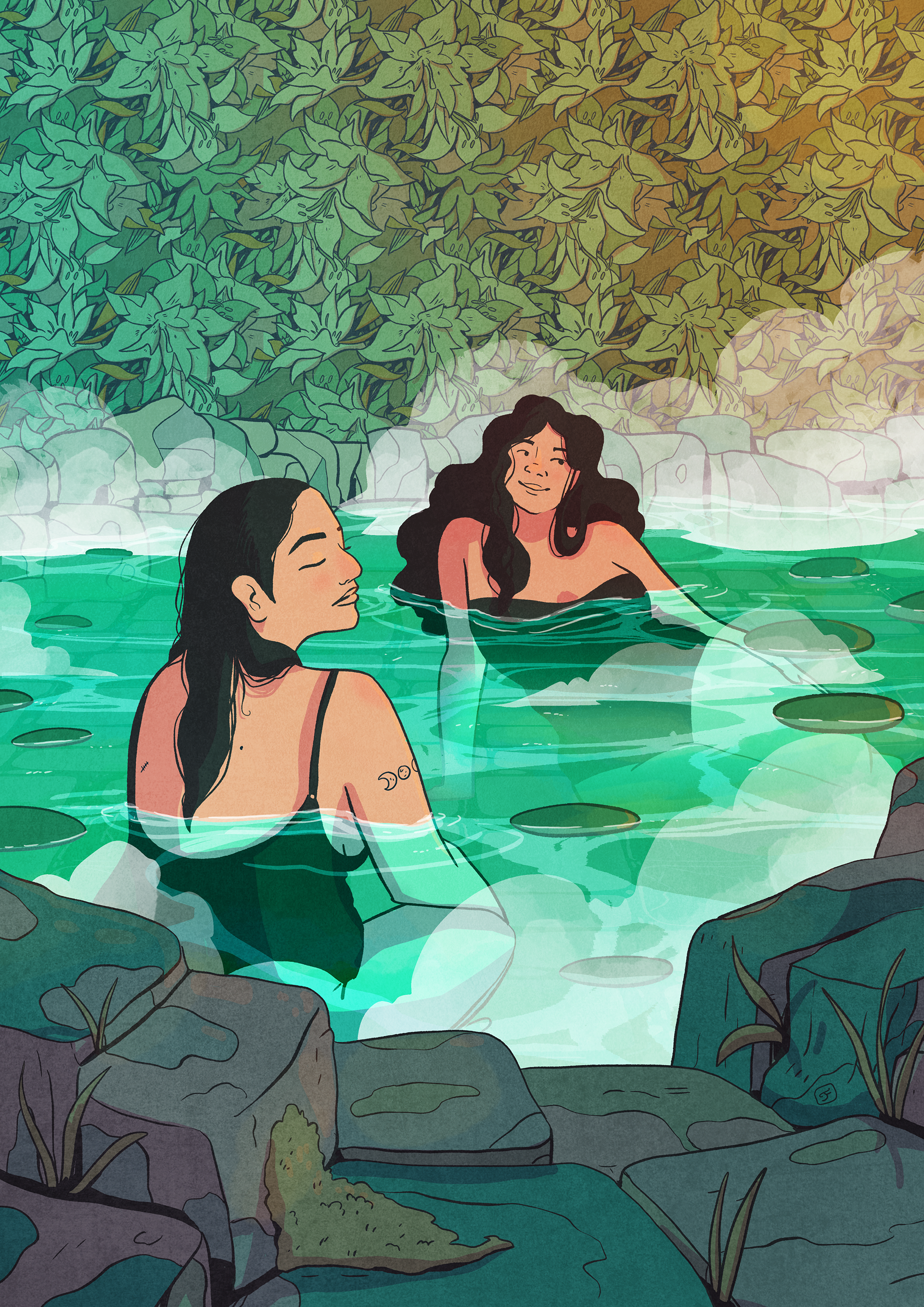 Le bain