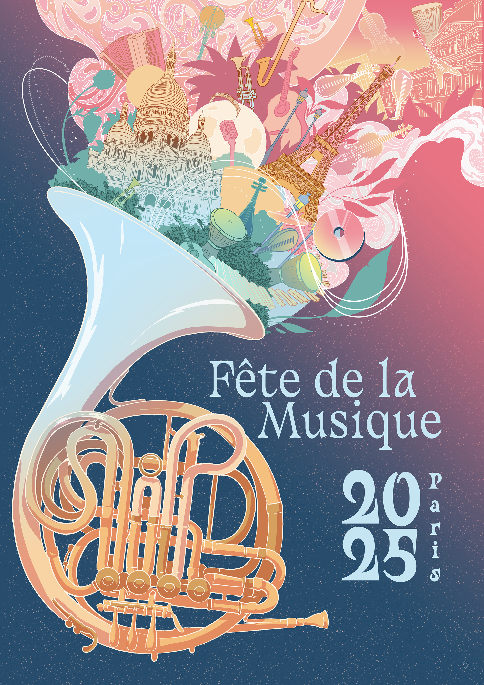 Poster 2025 - Fête de la Musique