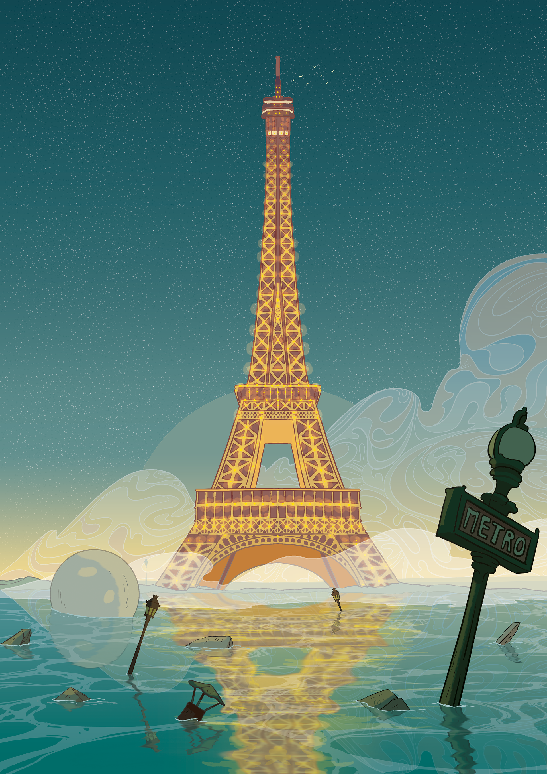 Tour Eiffel - Mergitur