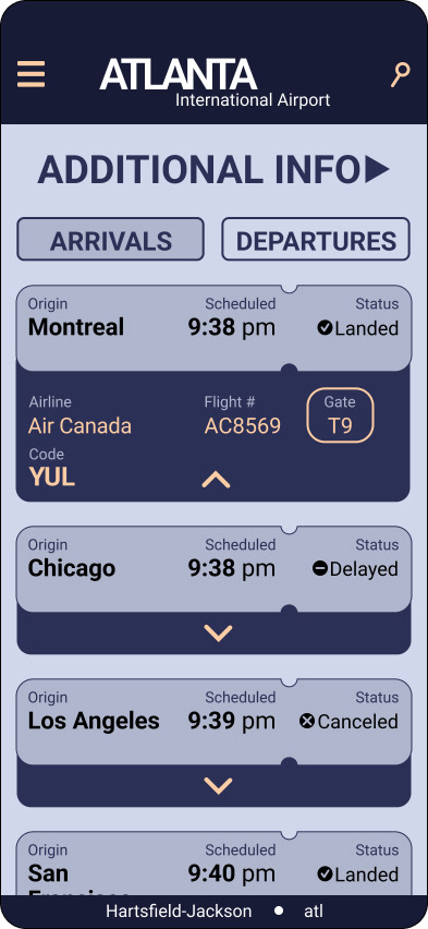Flight Information Expanded