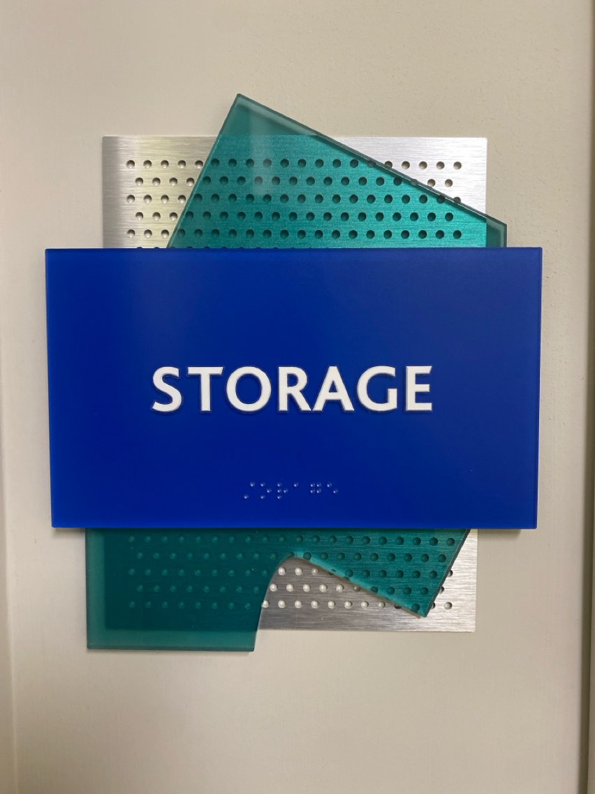 Storage ADA Sign