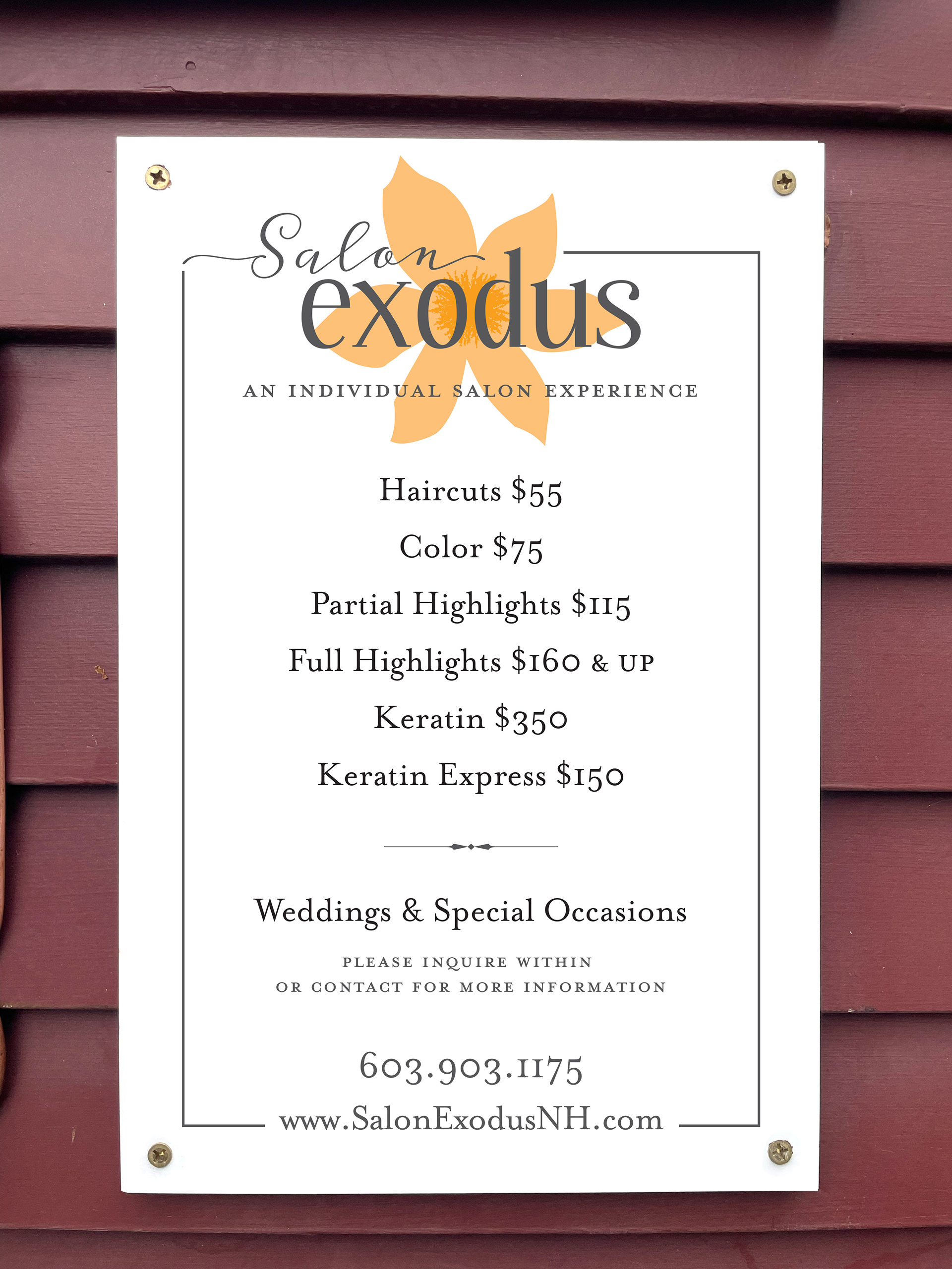 Outdoor sign