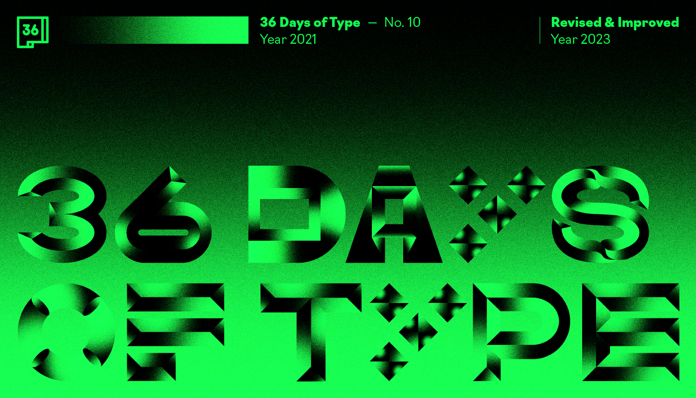 36 Days of Type, 36 Days of Type 2022
