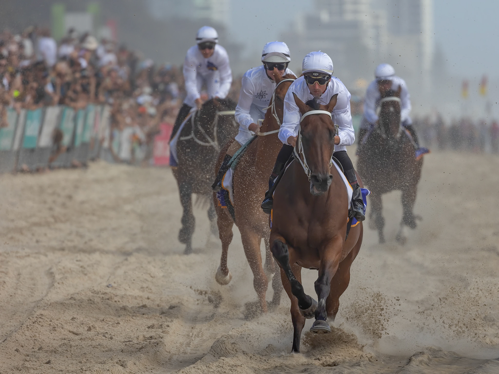 Racing on the Beach