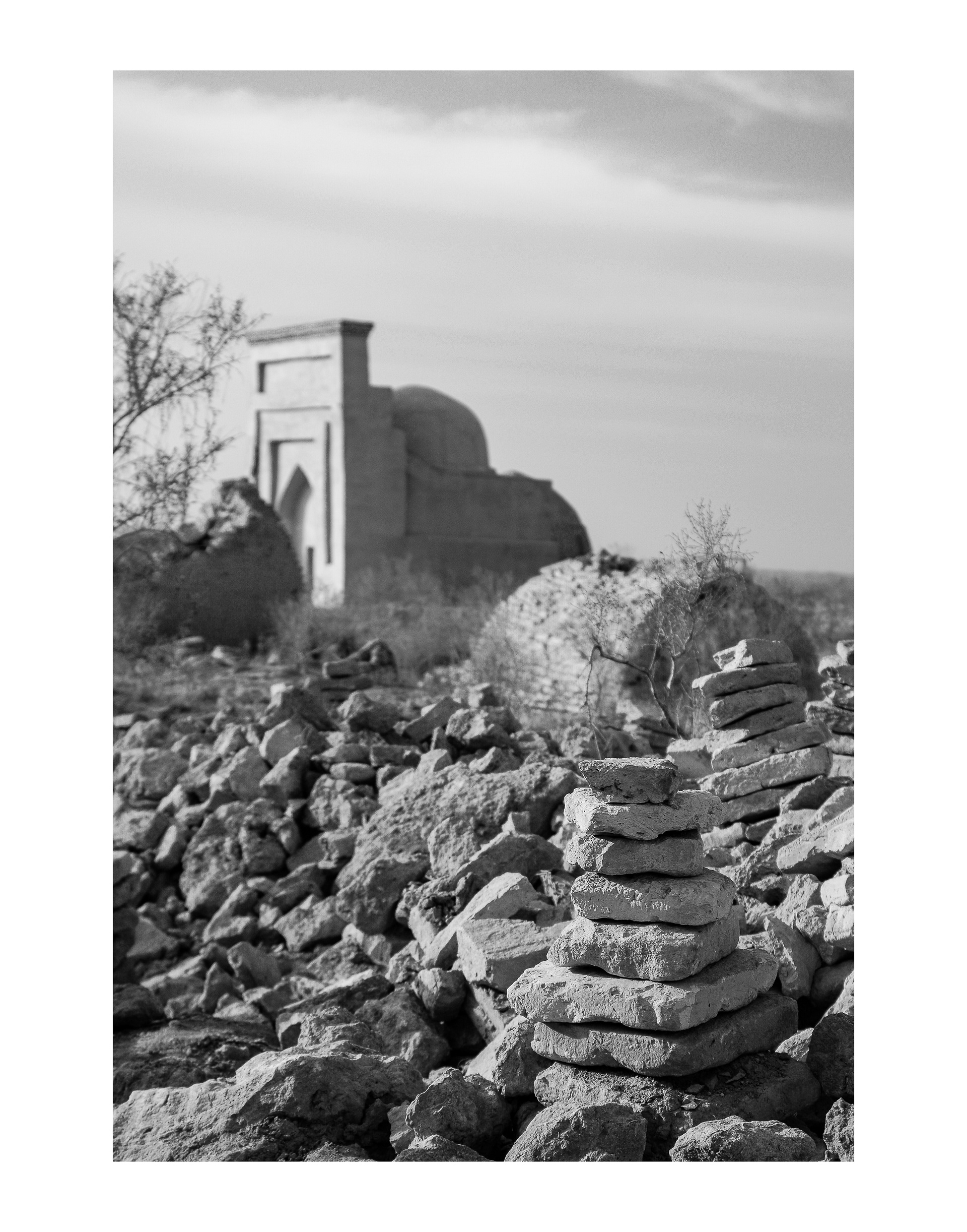 "Mizdarkhan Necropolis", Uzbekistan