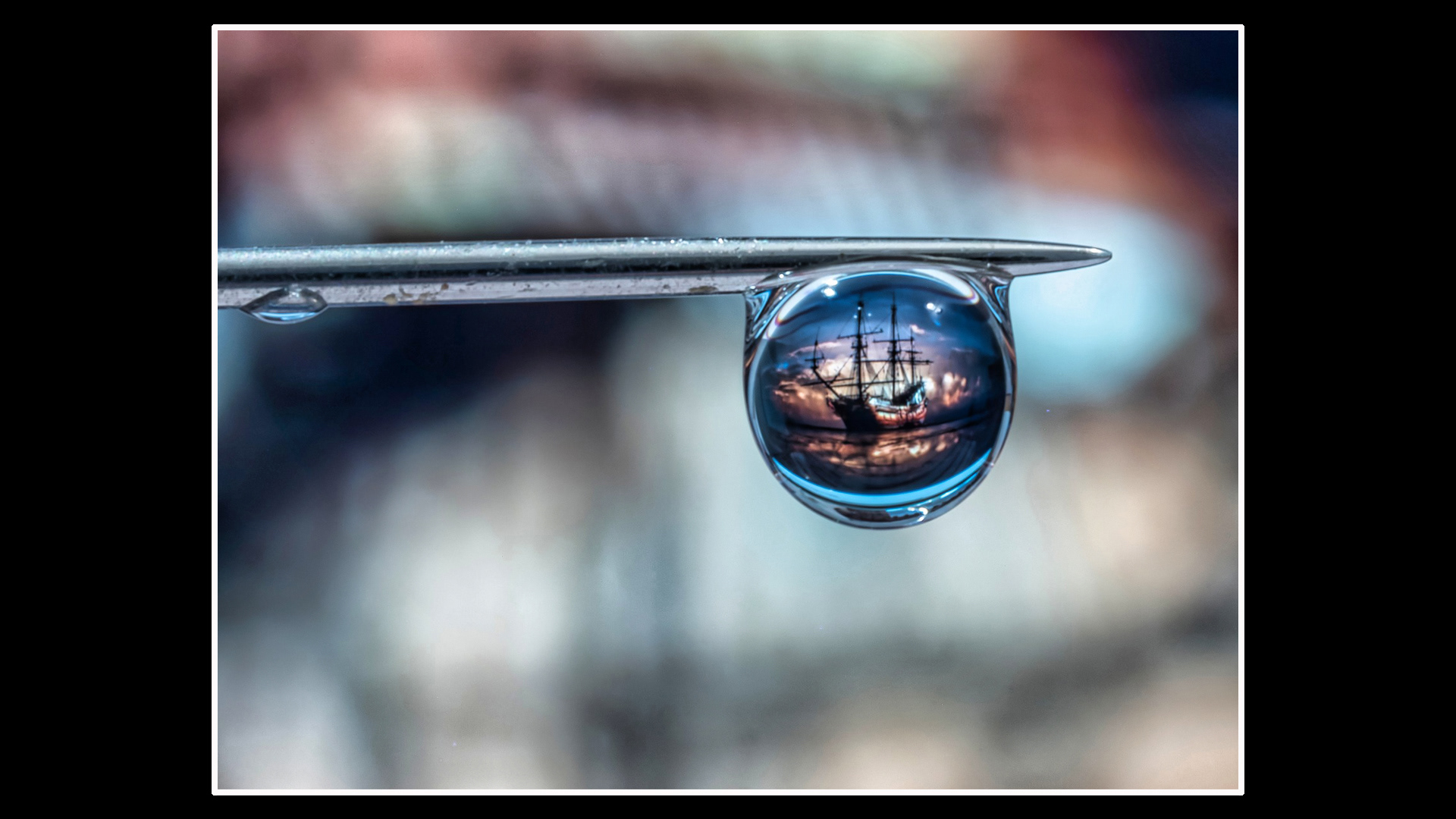 Ship in a Droplet