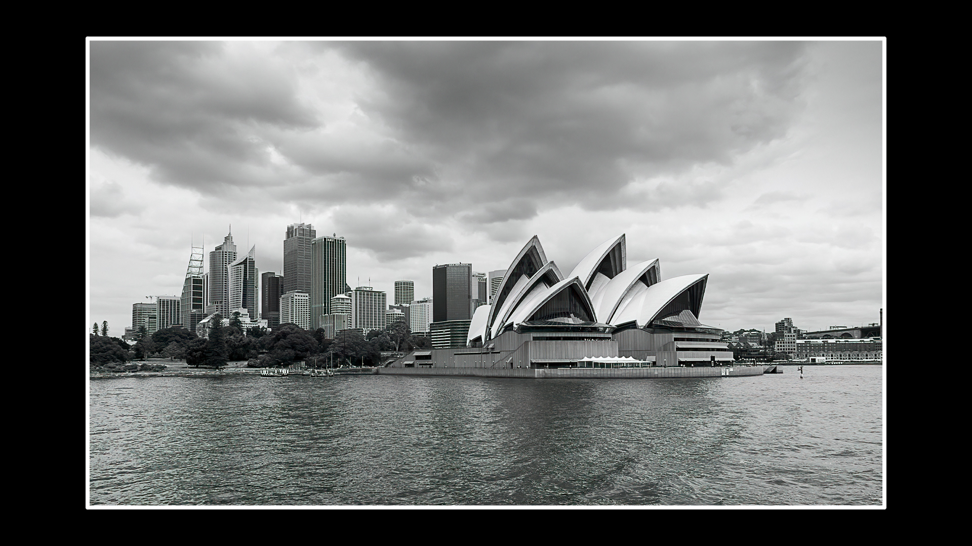 Sydney & The Opera House from the Manley Ferry