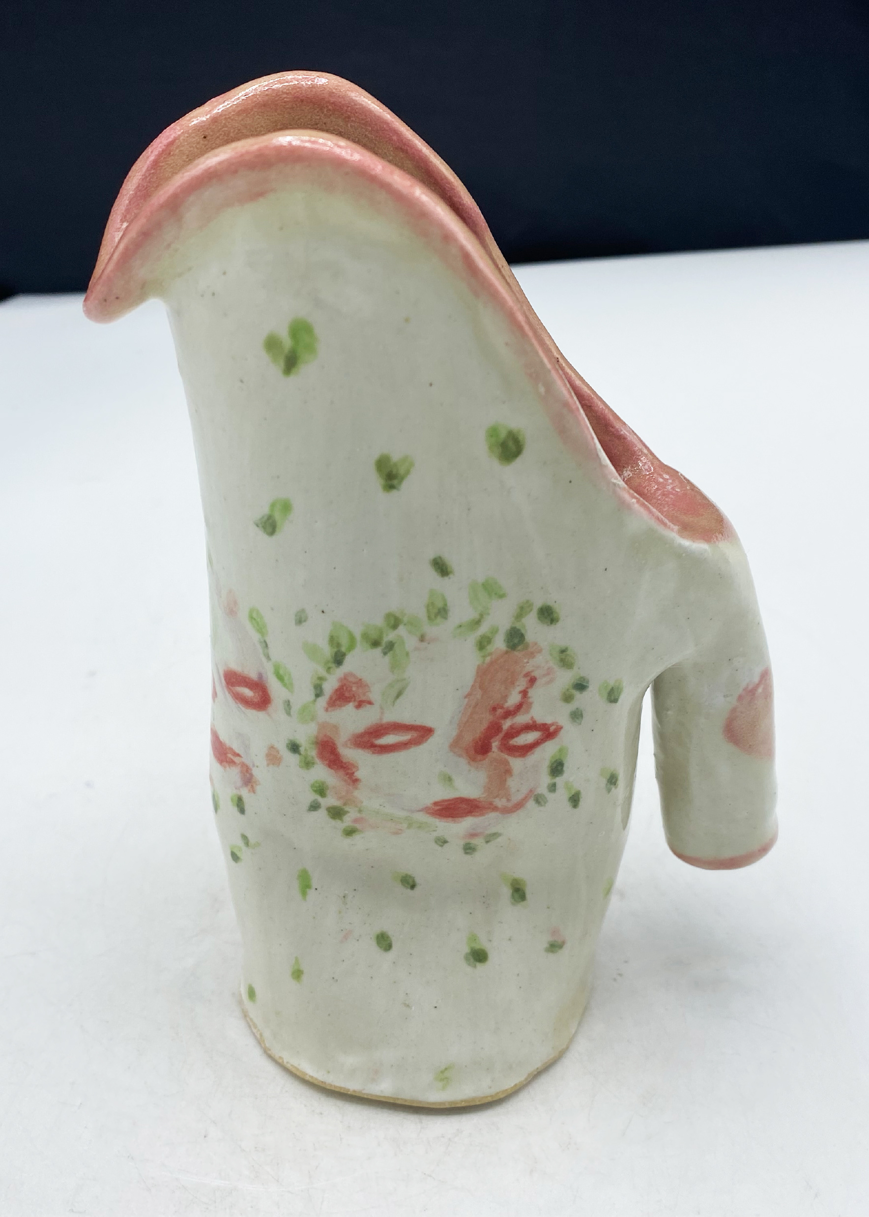 Spring Soon Vessel, electric kiln fired, 2023