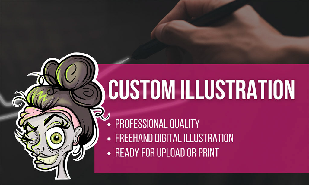 Novastarr Nelson Art Fiverr Services Advertisement Design for Custom Illustration