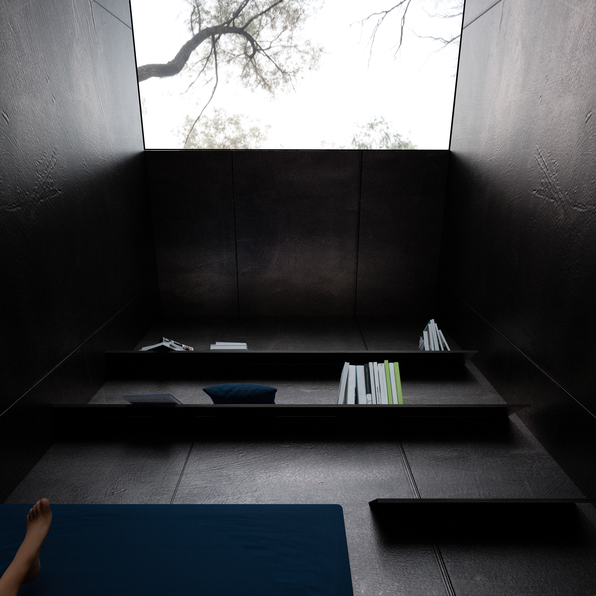 dice game - reading cabin - tilted cube