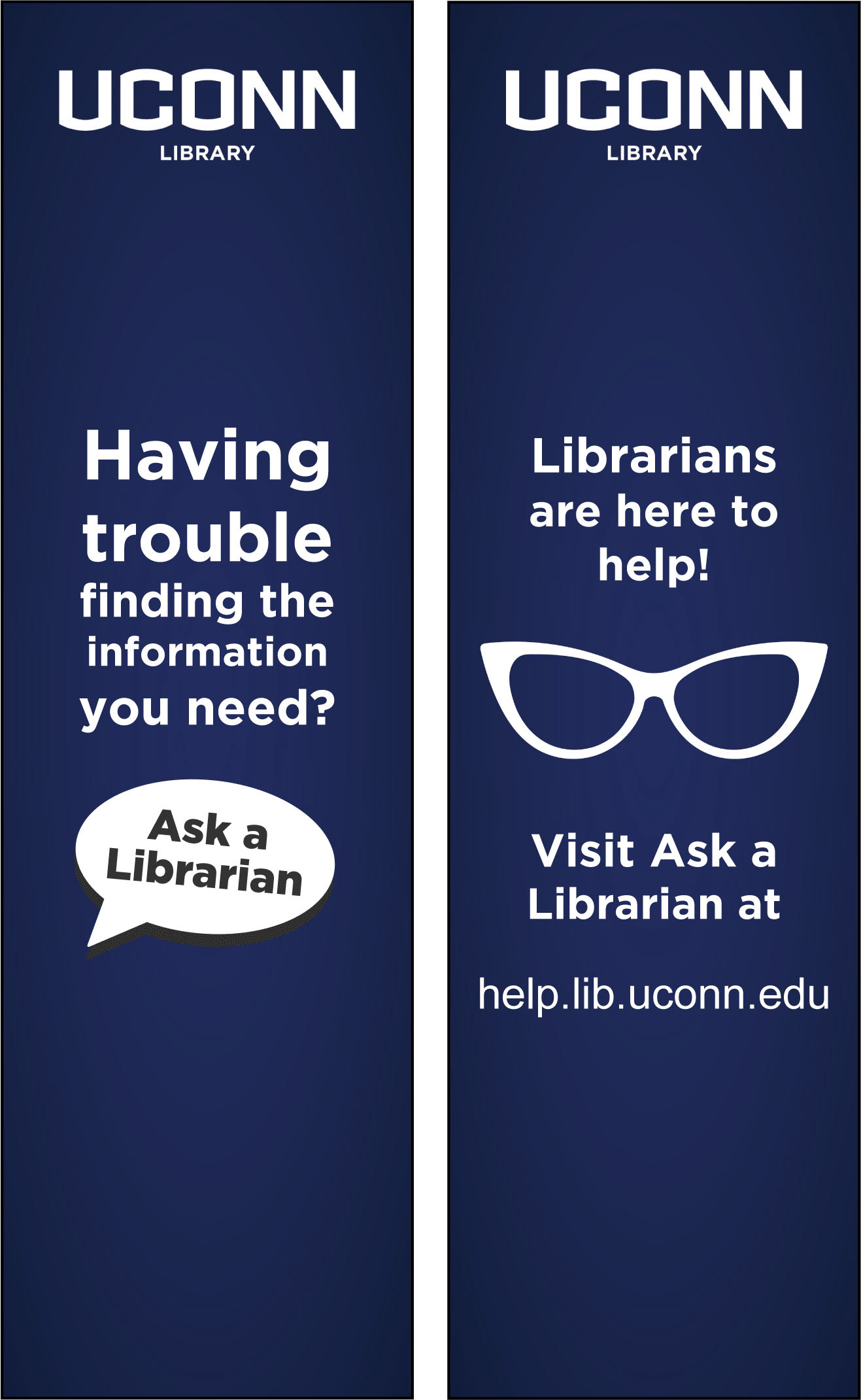 Ask a Librarian Bookmark