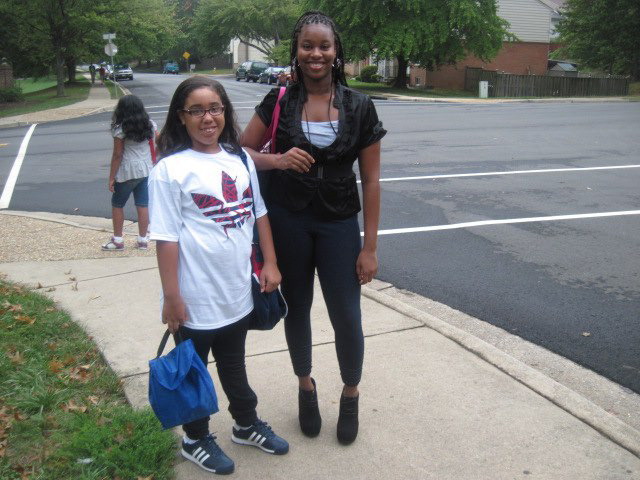 Shanya Living with Mother and Brother Kemontay Aug. 31, 2012 Shanya & Destiny Lake Ridge Middle School