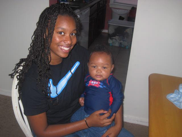 Kemontay with Mother & Shanya in PWC VA 2012