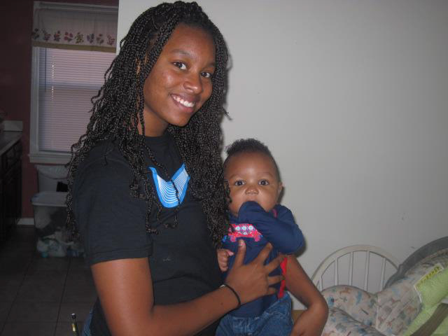 Kemontay with Mother & Shanya in PWC VA 2012