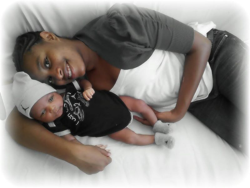 Kemontay with Mother & Shanya in PWC VA 2012