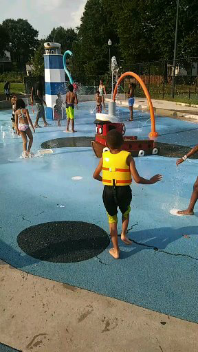 Summer 2018 Playdate at Water Park DC Family Shelter Child in Immediate Danger