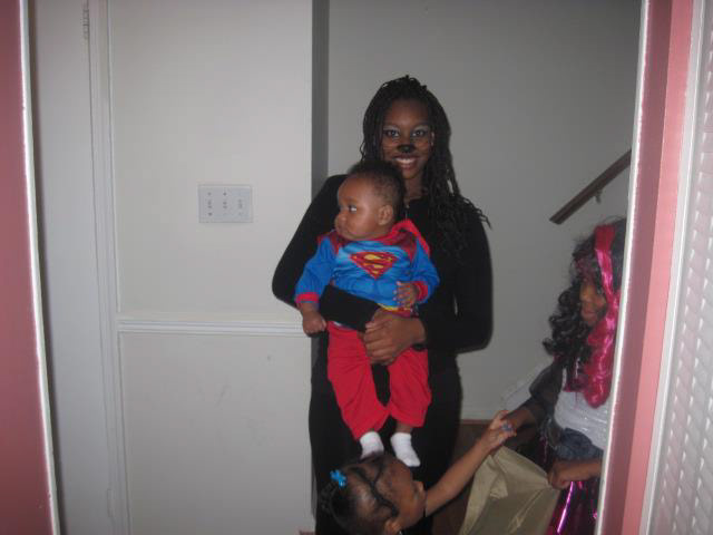 Kemontay with Mother & Shanya in PWC VA 2012