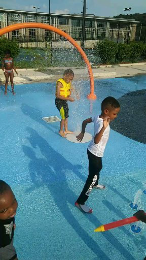Summer 2018 Playdate at Water Park DC Family Shelter Child in Immediate Danger