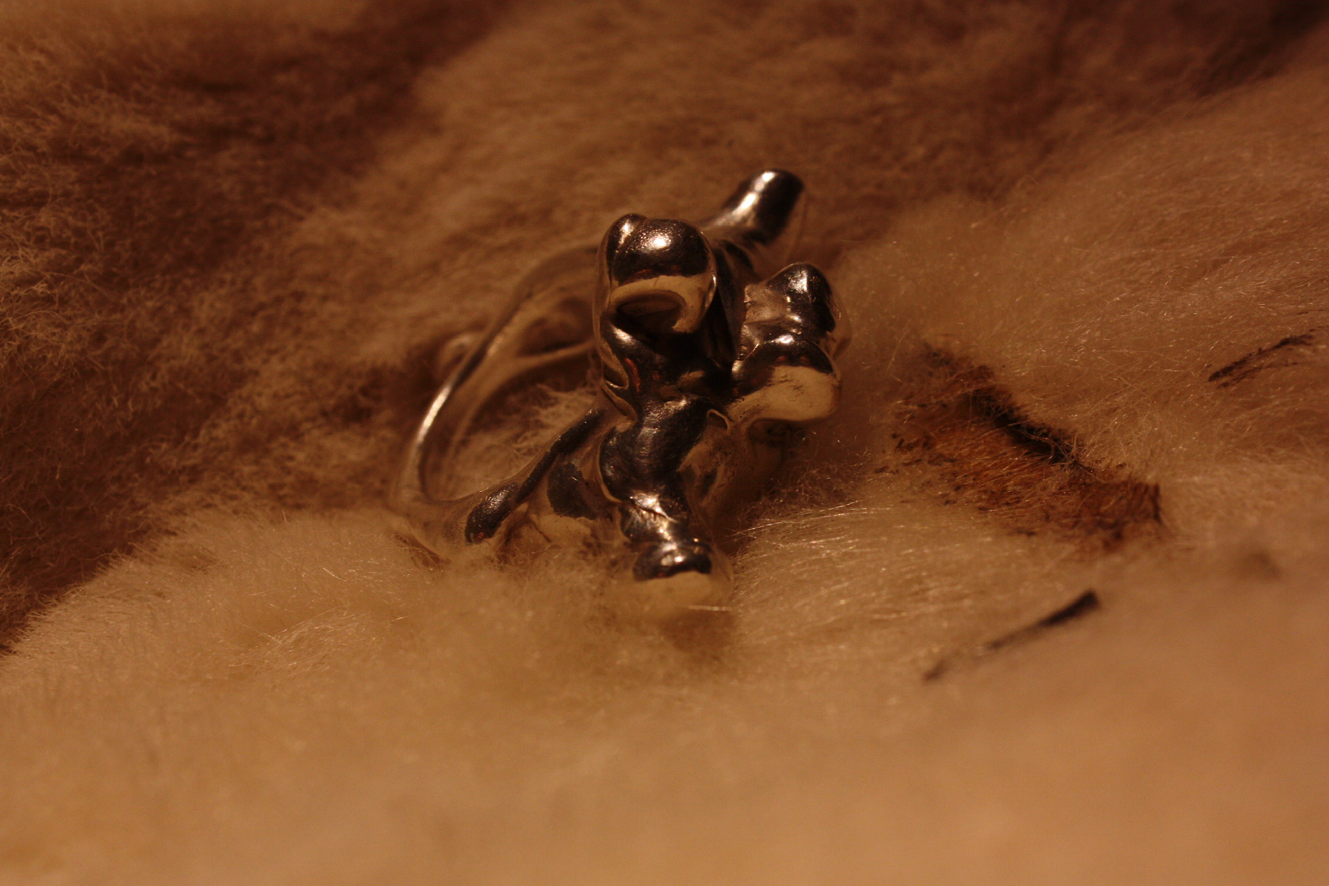 Hyacinth Ring, Sterling Silver