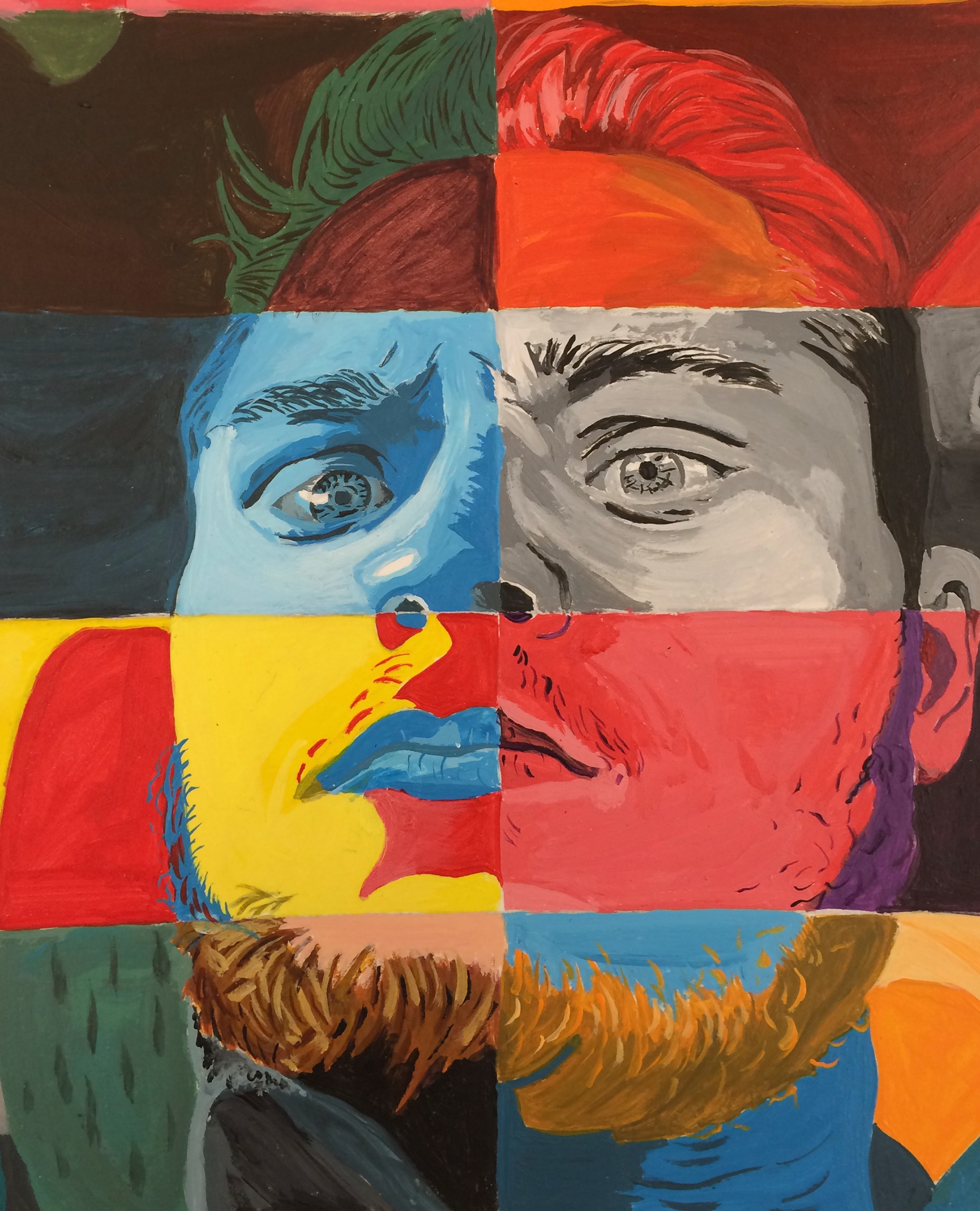 Self Portrait Painting 