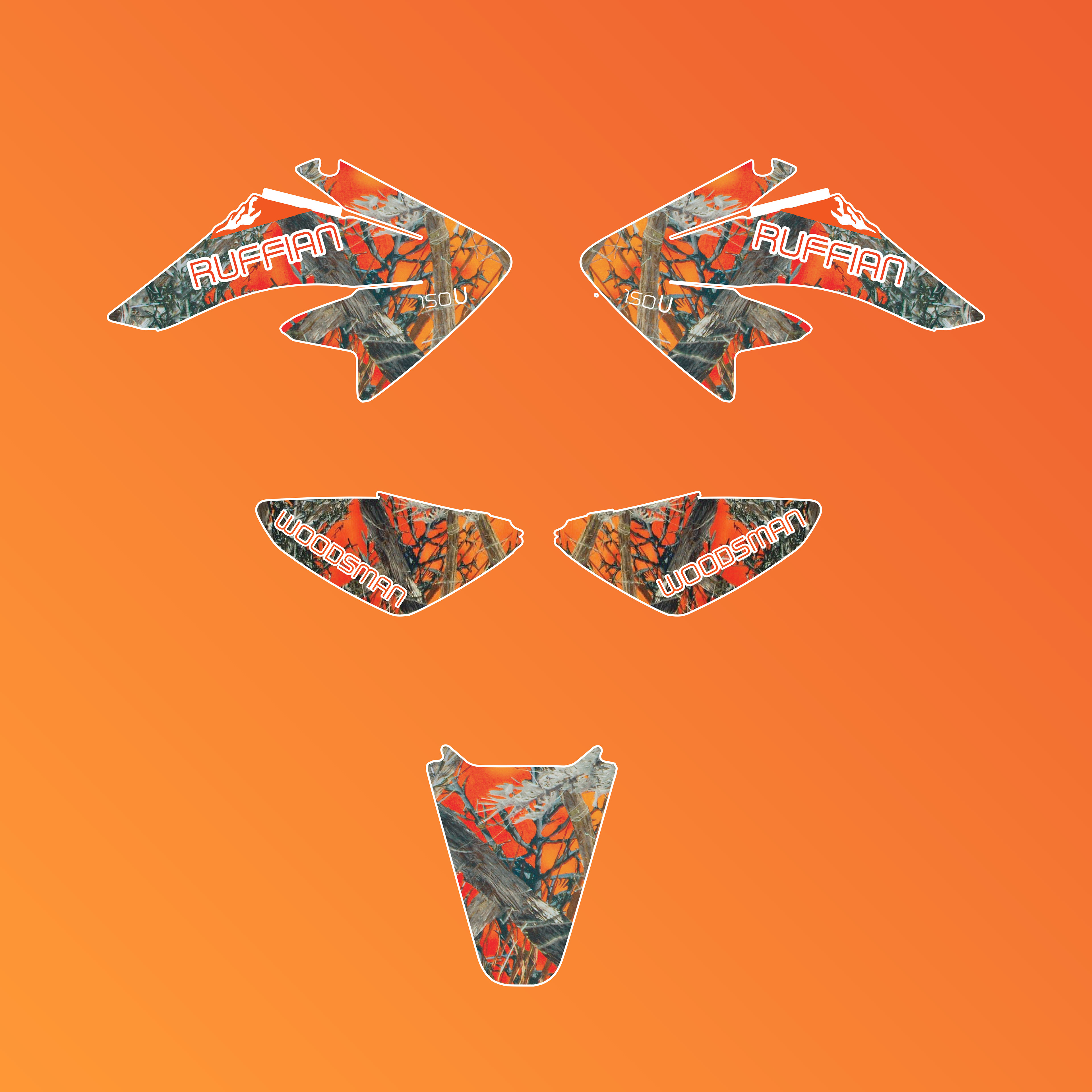Snowbike Template Design