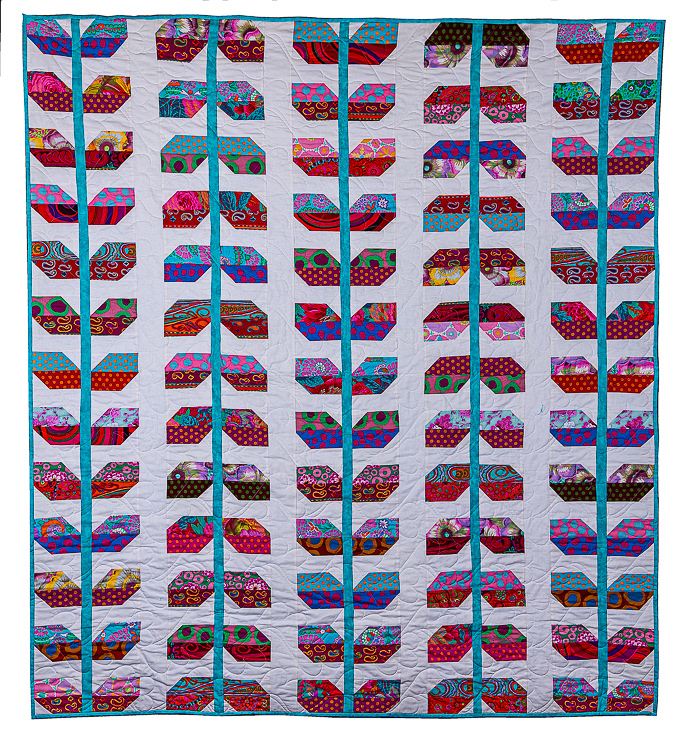 Top of quilt - CC Panto Two Repeats Pattern