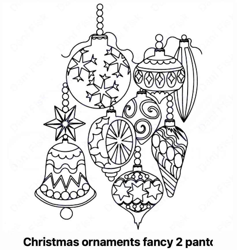 Christmas Ornaments Fancy 2
