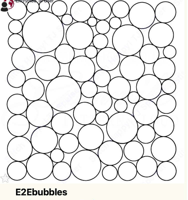 E2Ebubbles
