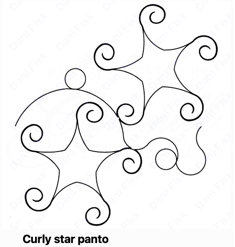 Curly Star Panto