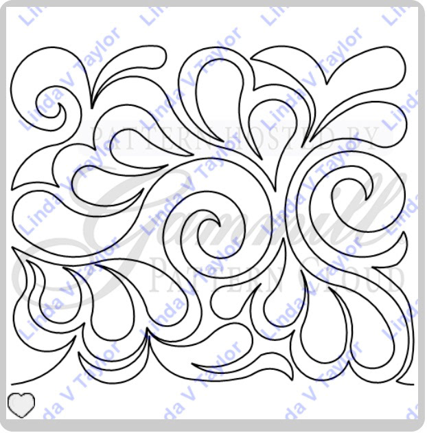 LT 2235 FEATHERS & SWIRLS