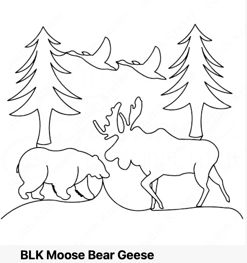 BLK Moose Bear Geese