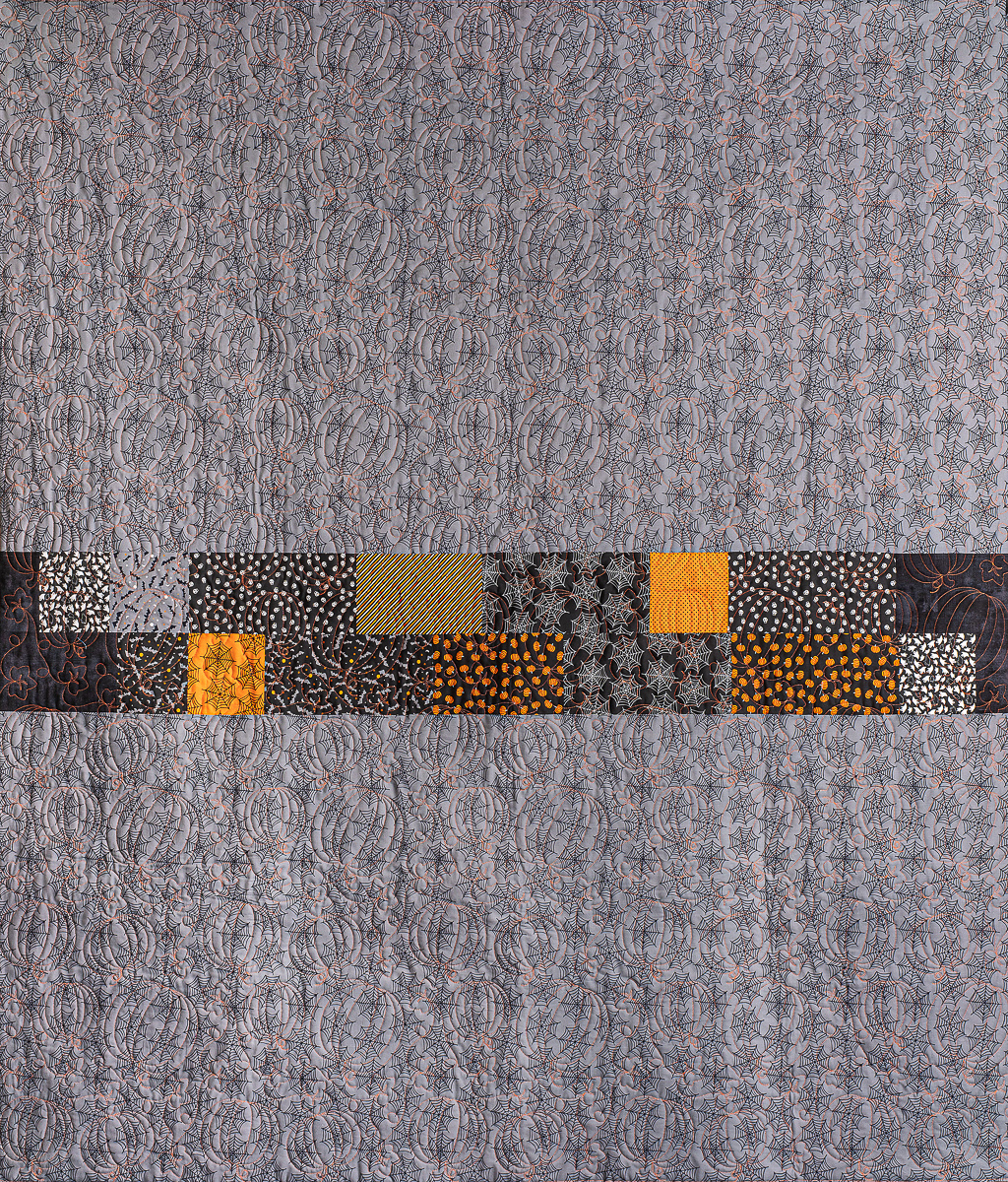 Back of quilt - Perfect Pumpkins pattern