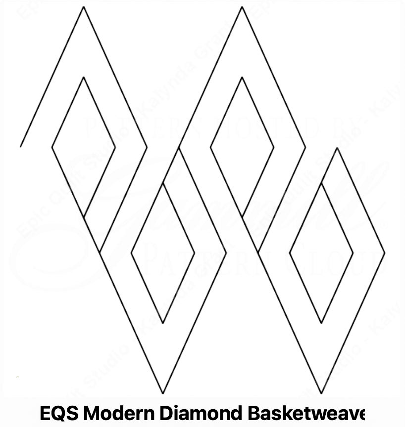 EQS Modern Diamond Basketweave